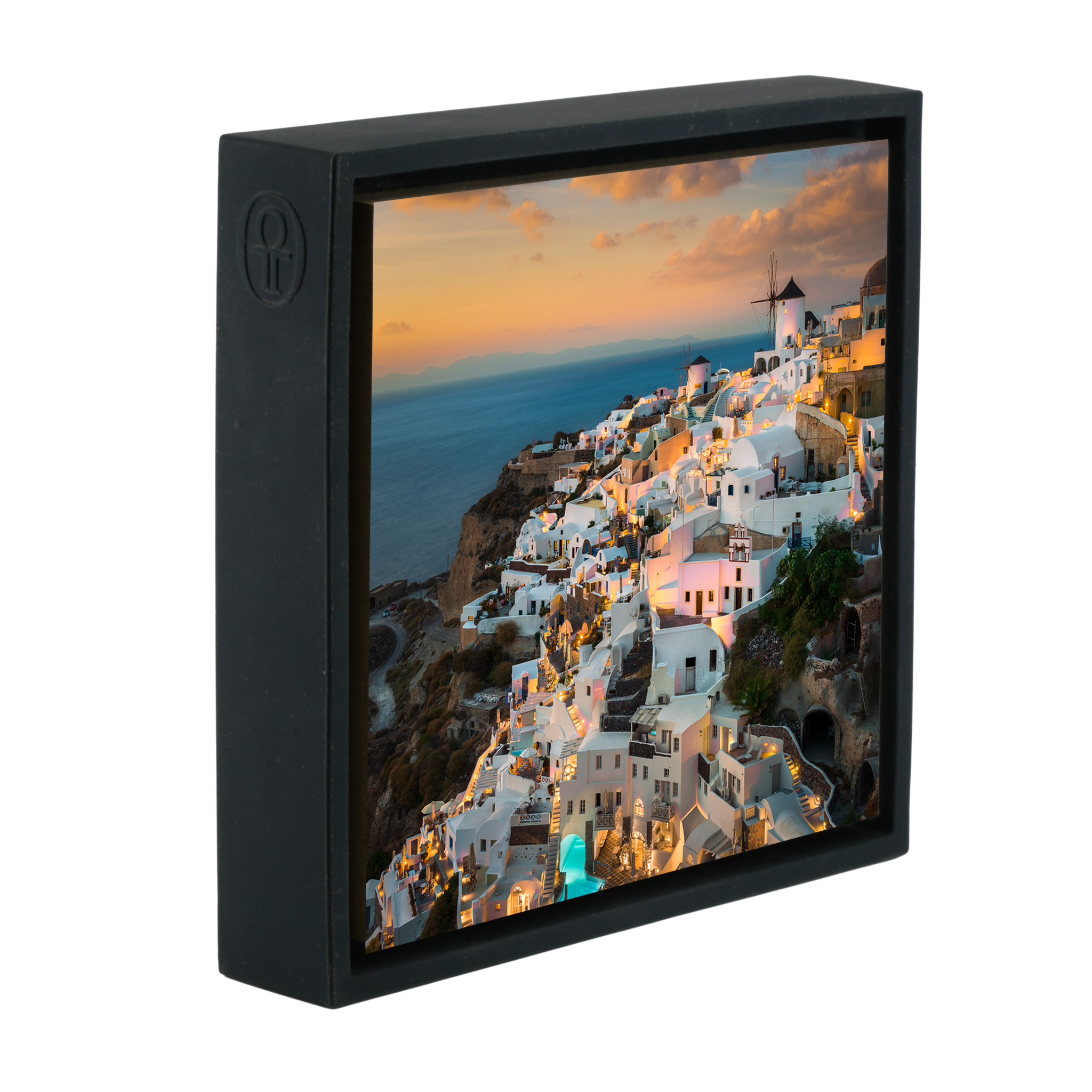 Sunset in Oia- Black Wrapp