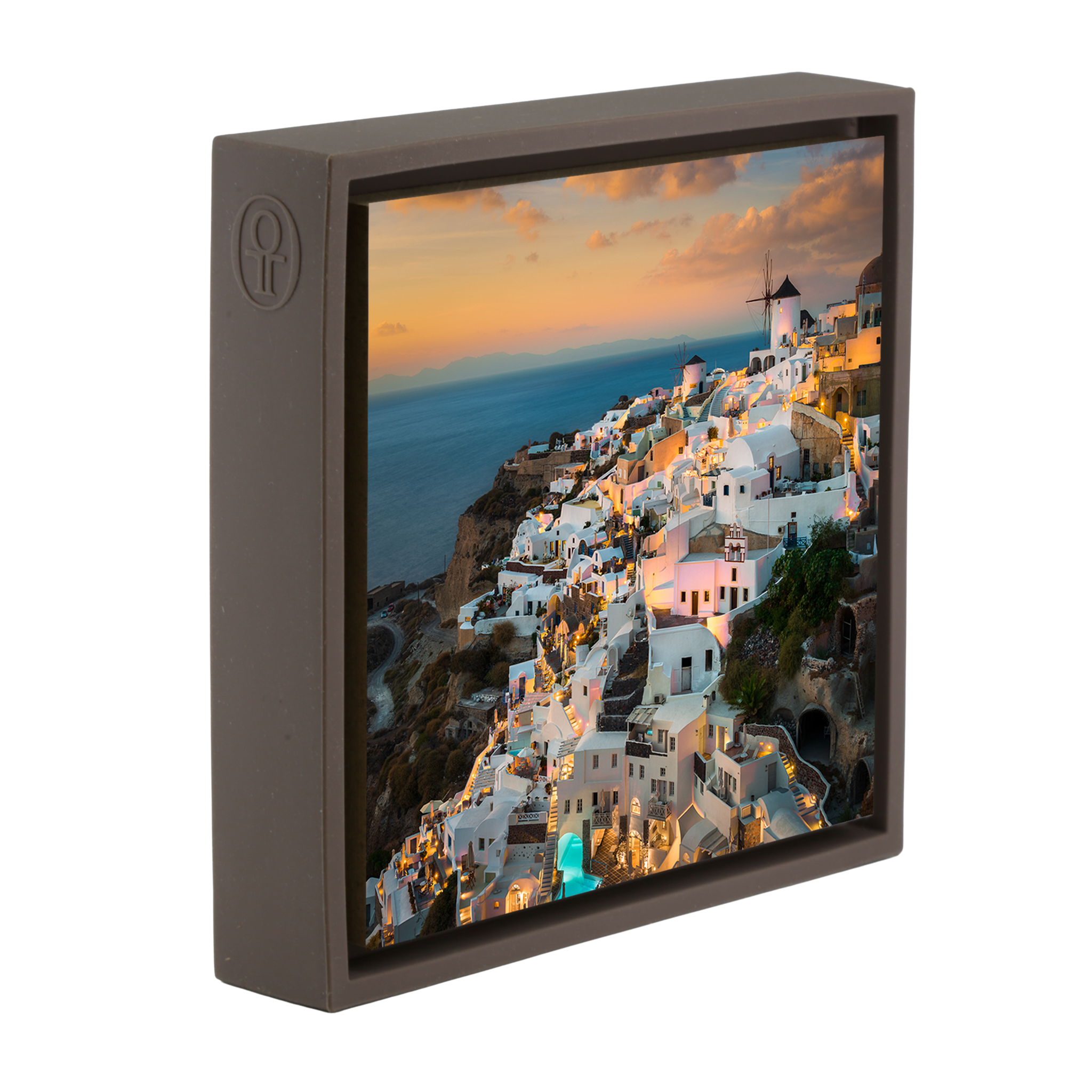 Sunset in Oia- Brown Wrapp