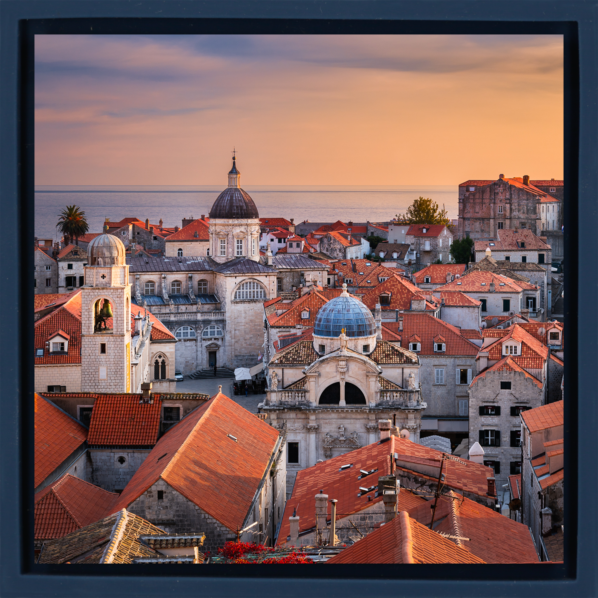 Old Town Dubrovnik - Donkerblauwe Wrapp