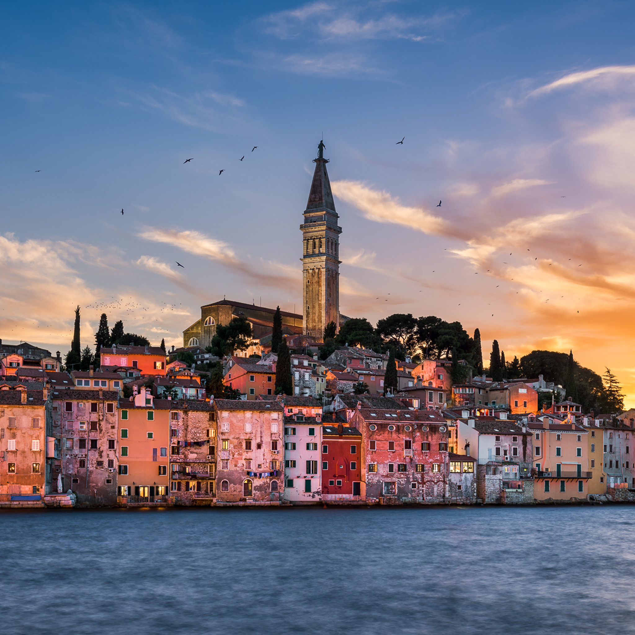 Sonnenuntergang in Rovinj – Sammlung: Kroatien