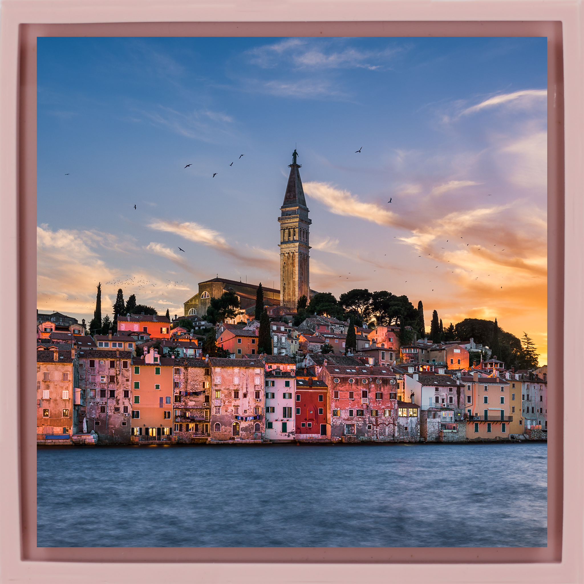 Sunset in Rovinj- Pink Wrapp