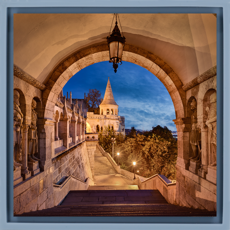 The Fishermans Bastion - Light Blue Wrapp