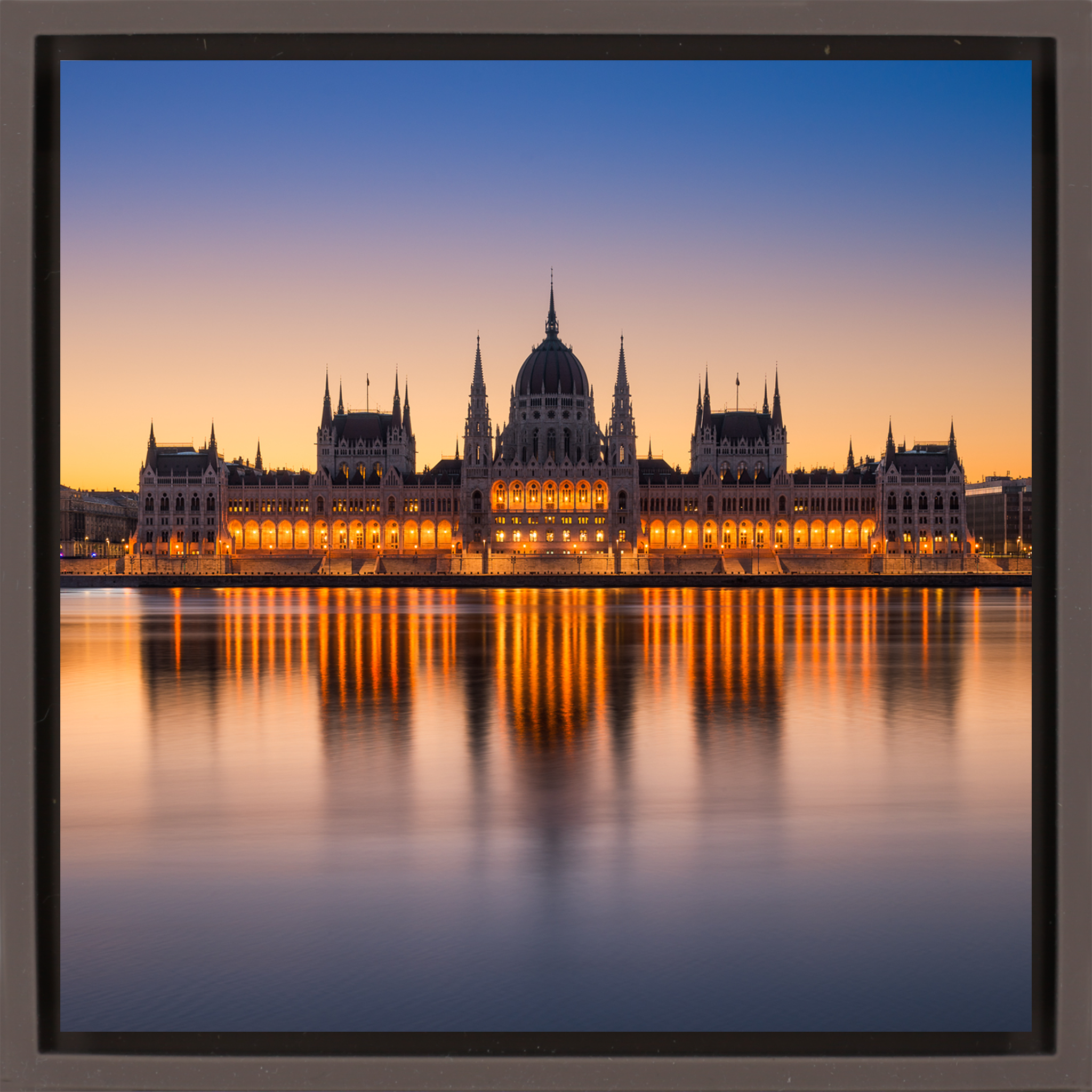 Parliament Bulding Budapest- Brown Wrapp