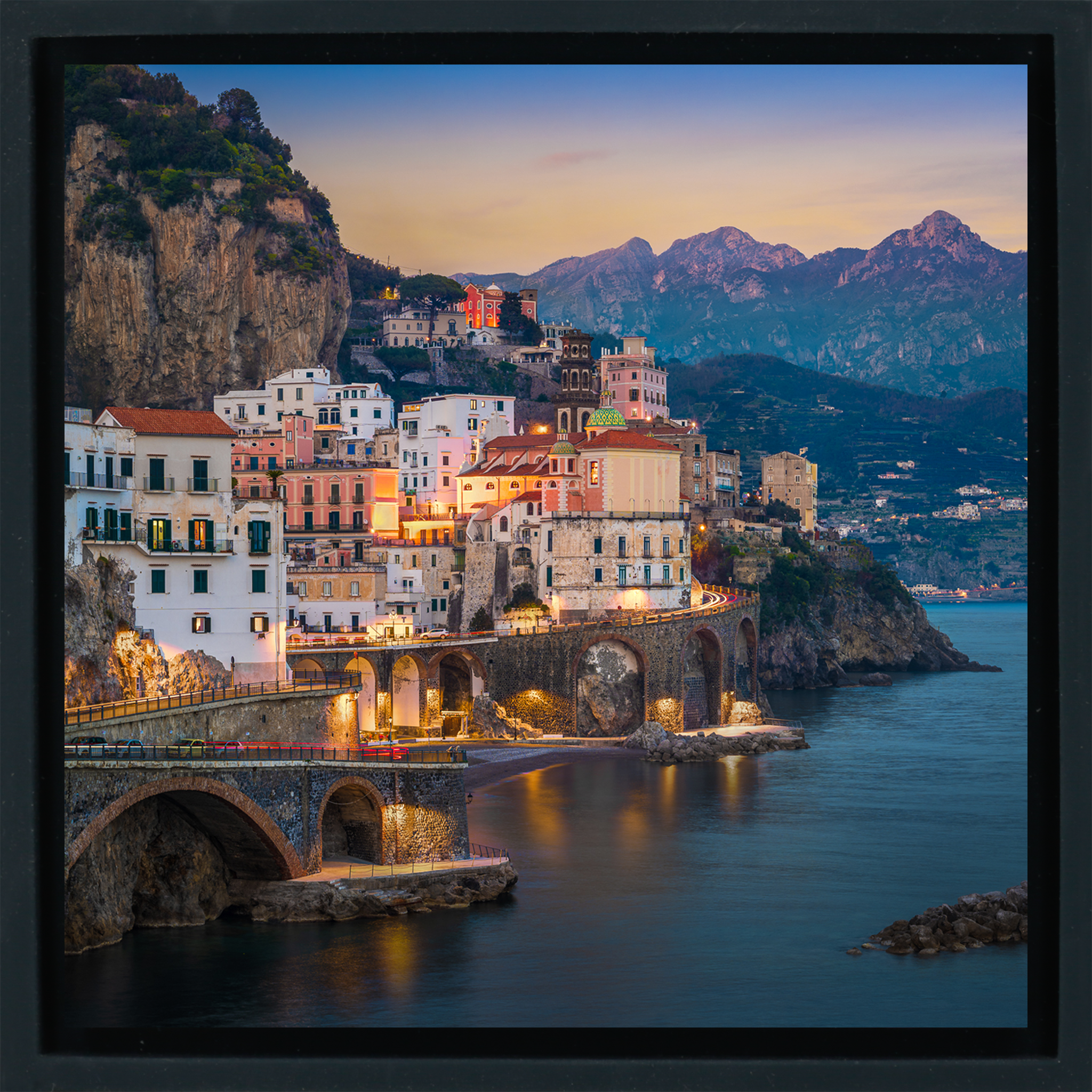Night in Atrani - Zwarte Wrapp