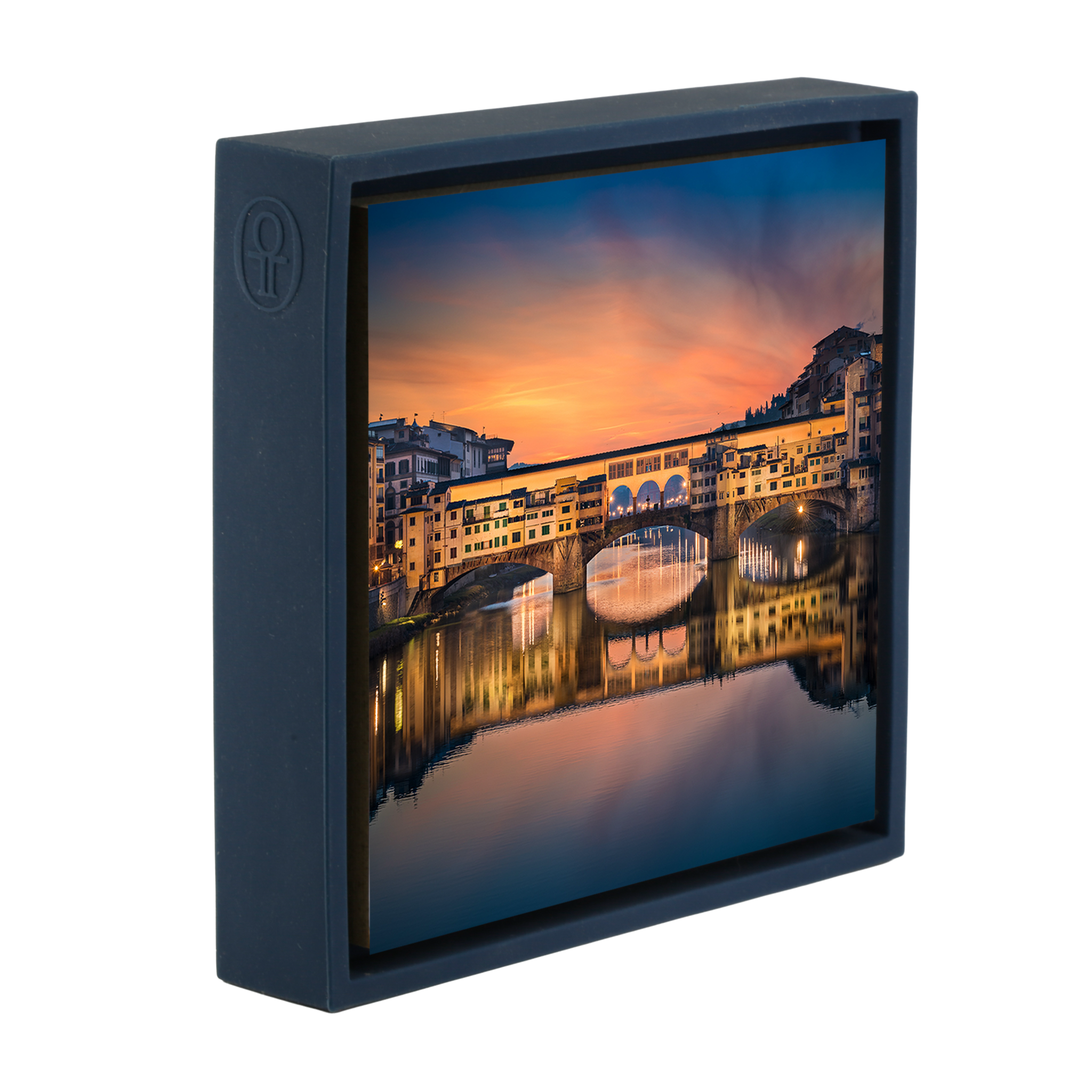 Ponte Vecchio over Arno River- Dark Blue Wrapp