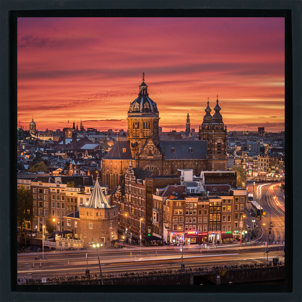 Historic City of Amsterdam - Black Wrapp