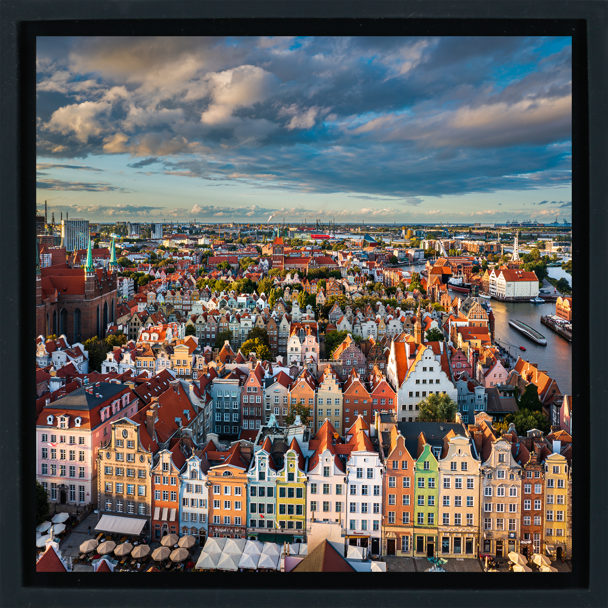 Colorful Gdansk - Zwarte Wrapp