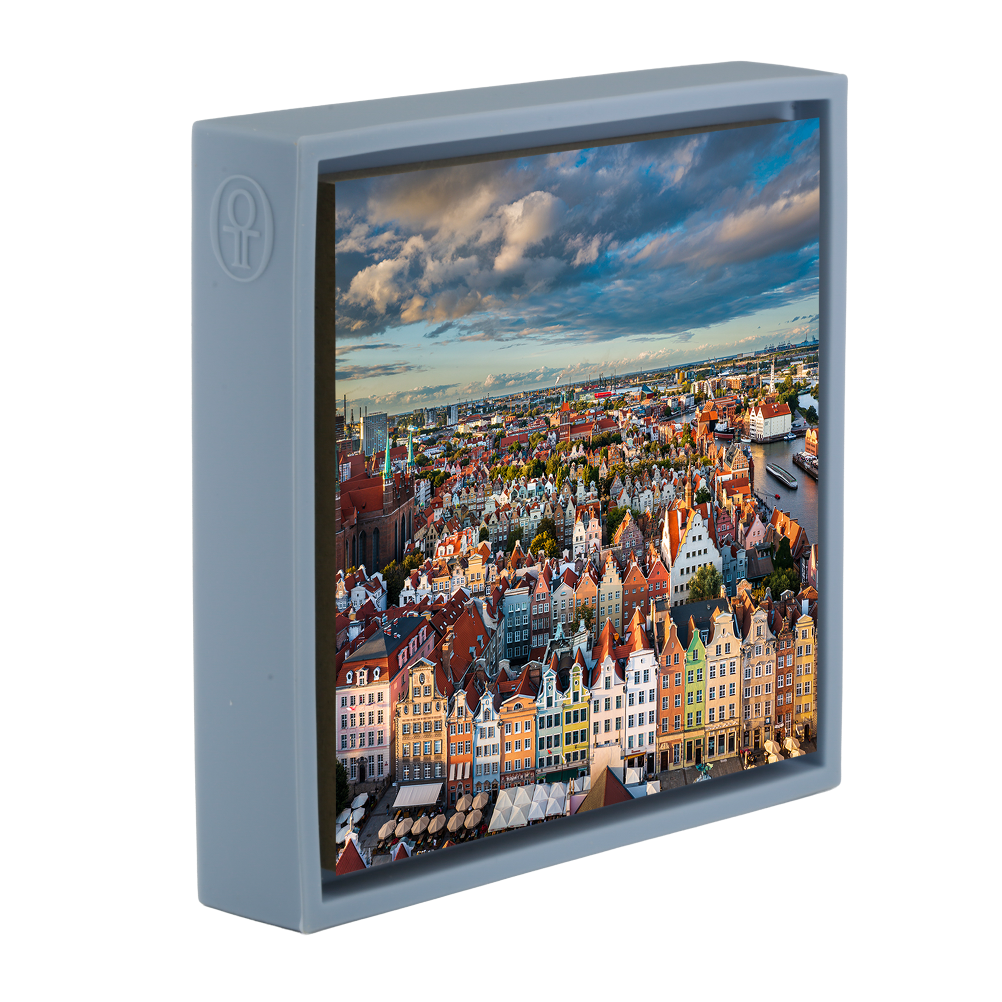 Colorful Gdansk - Lichtblauwe Wrapp