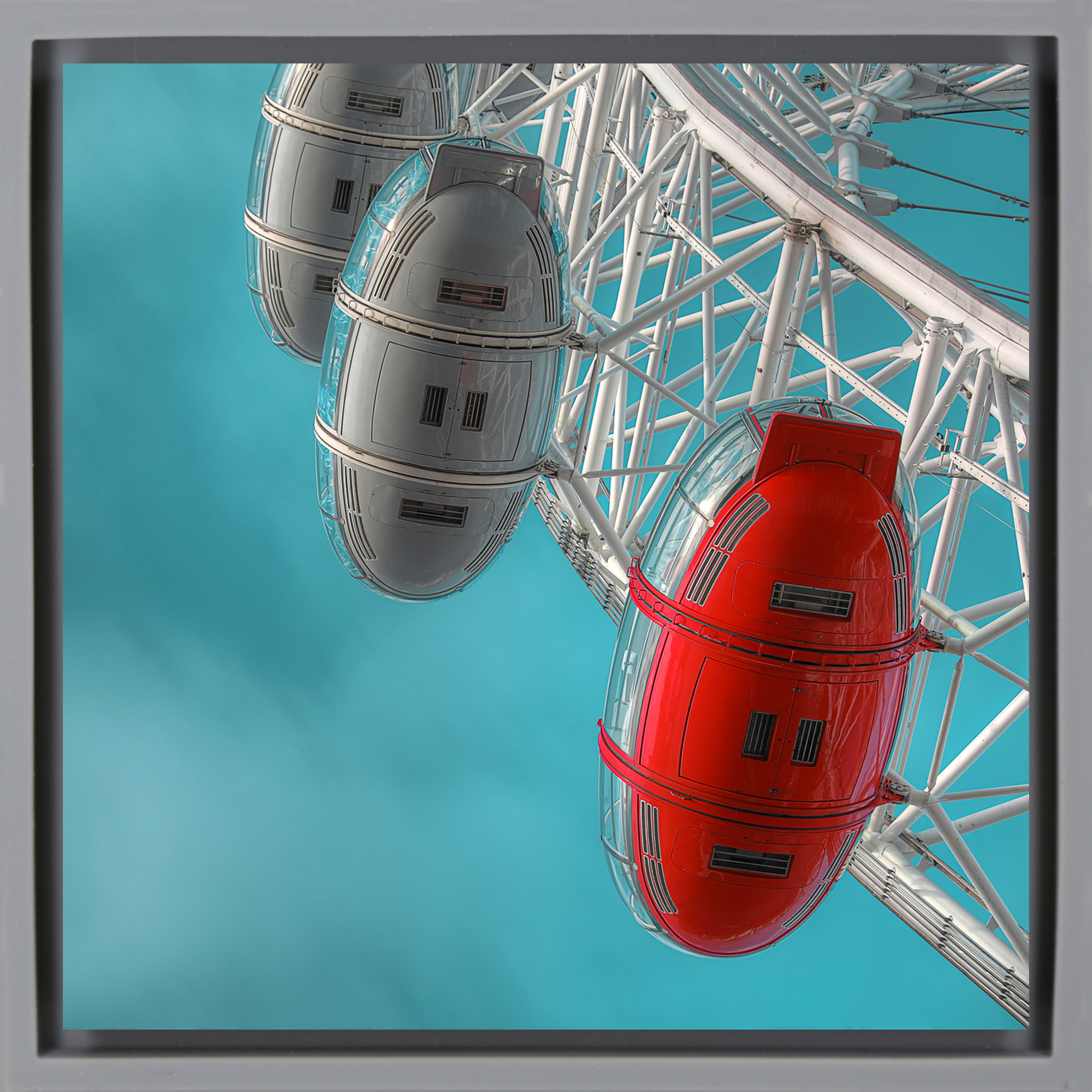 London Eye- Grey Wrapp