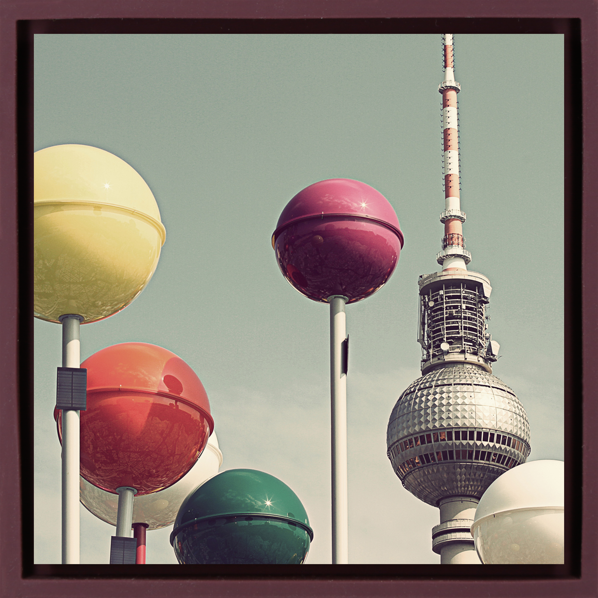 Kugeln - Emballage violet