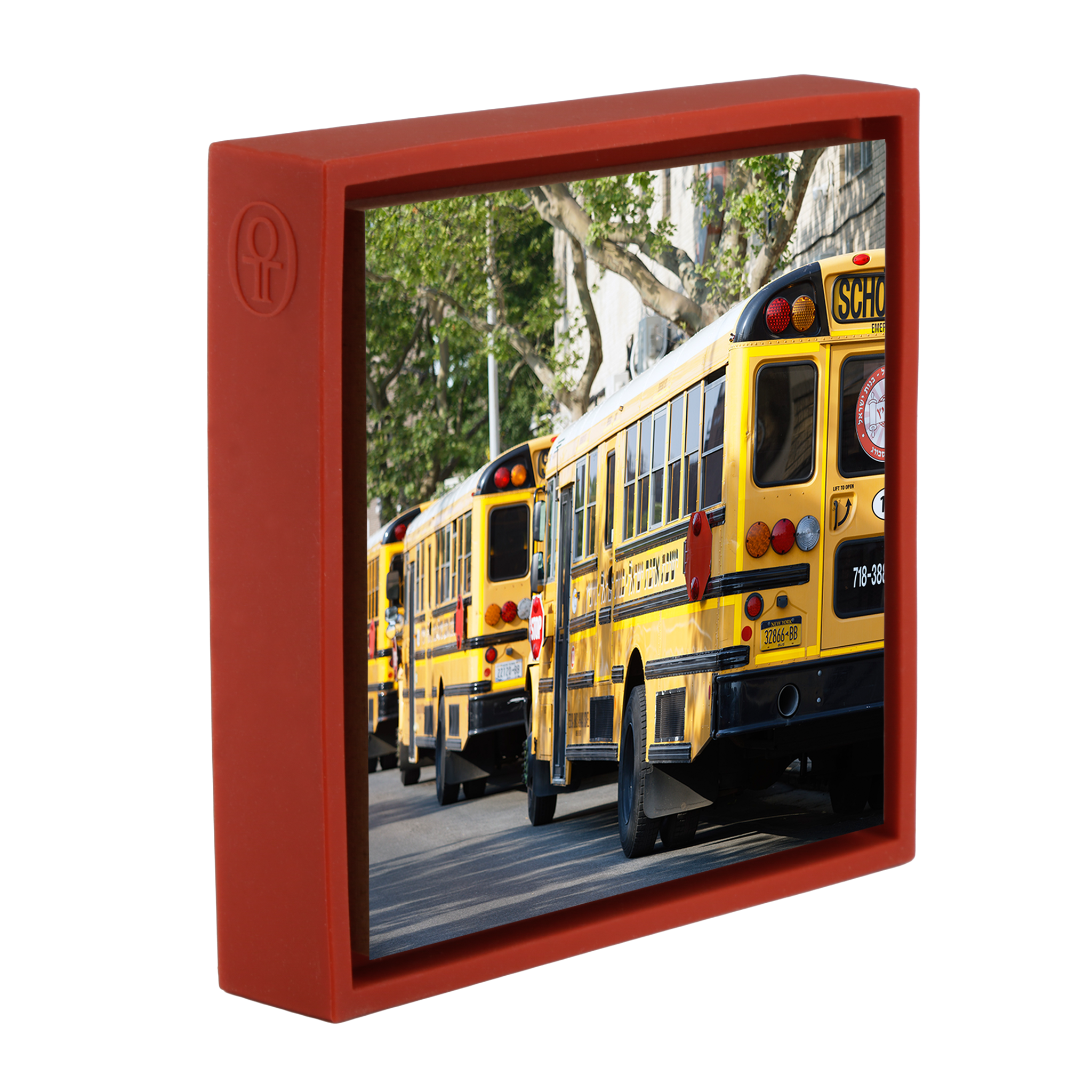 Hasidic School Busses - Rode Wrapp