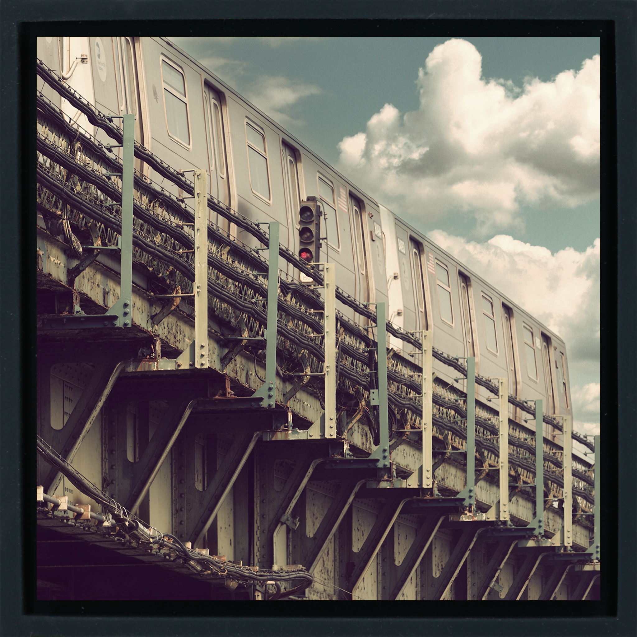 New York City Subway- Black Wrapp