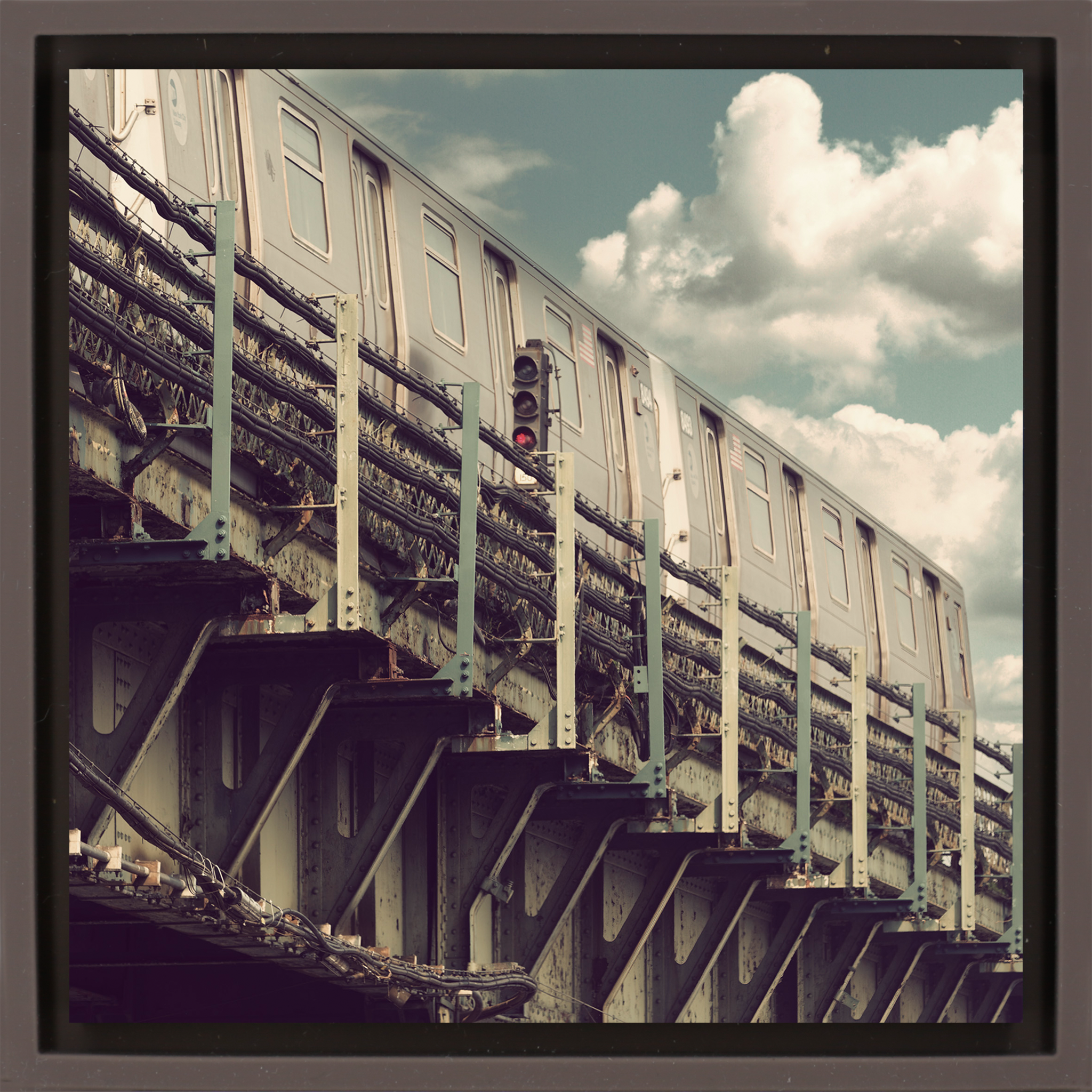 Métro de New York - Brown Wrap