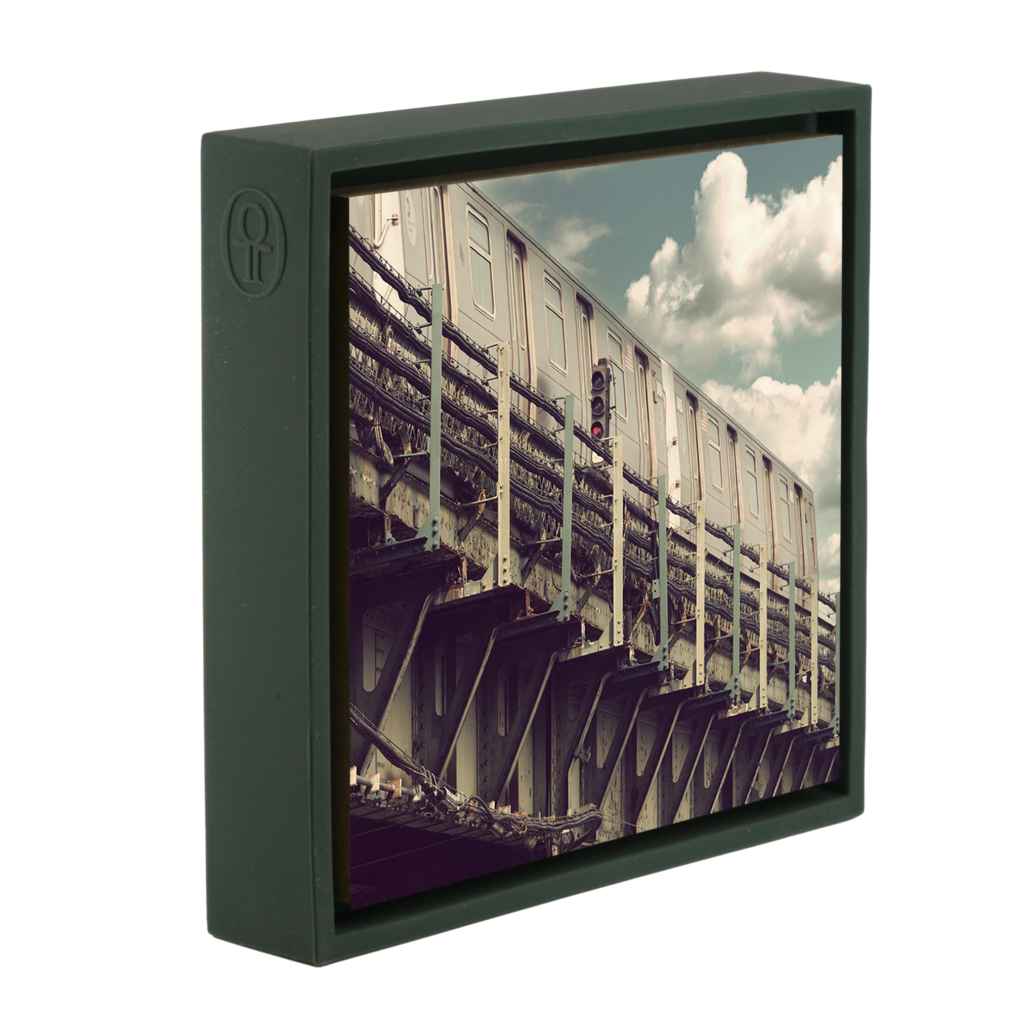 Métro de New York - Wrap vert foncé