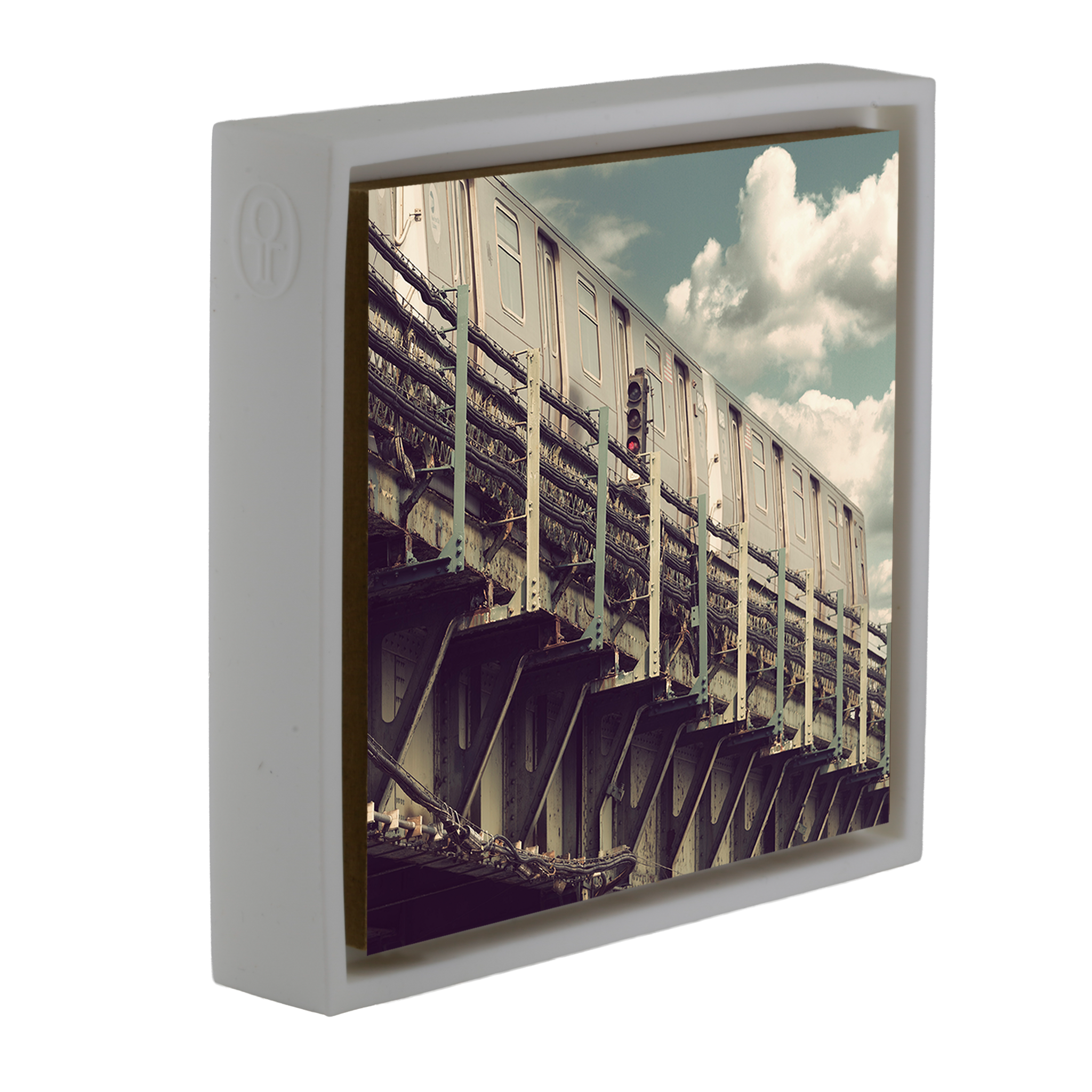 Métro de New York - Wrap blanc