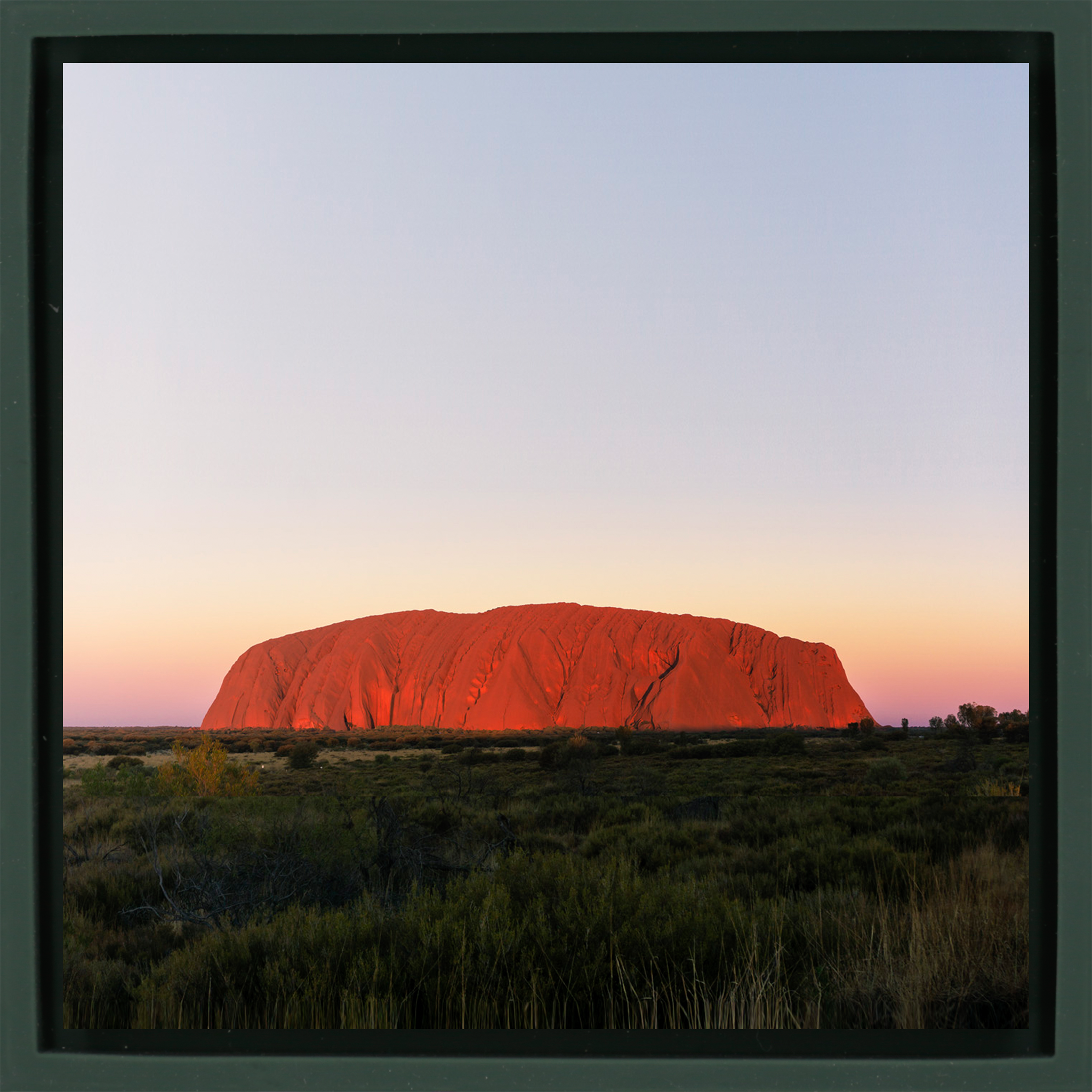 Ayers Rock - Wrap vert foncé