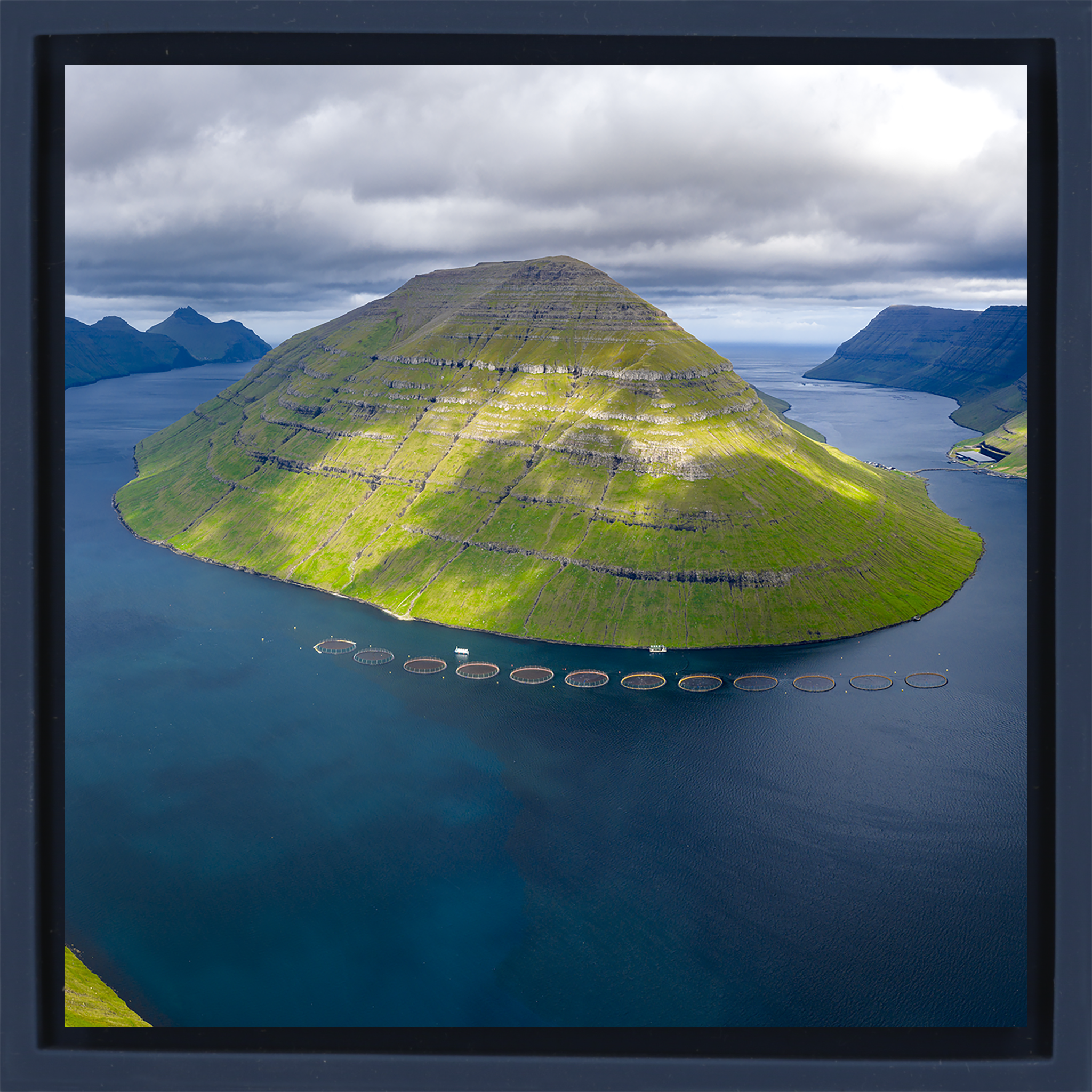 Overlooking Kalsoy- Dark Blue Wrapp