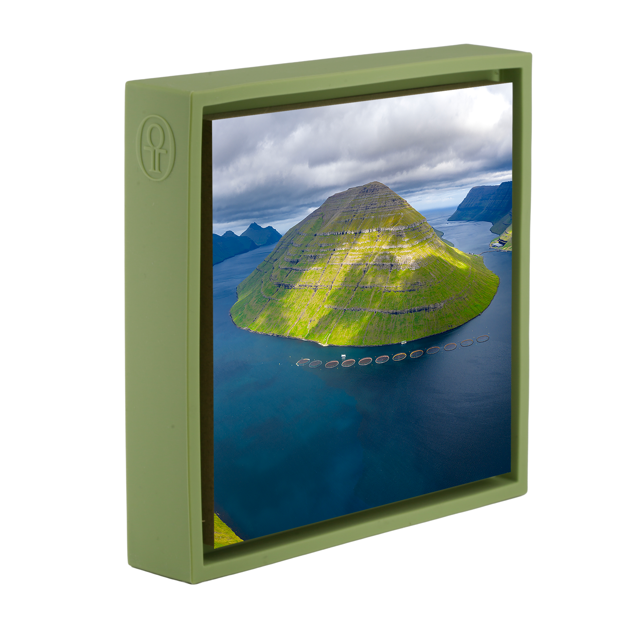 Overlooking Kalsoy- Light Green Wrapp