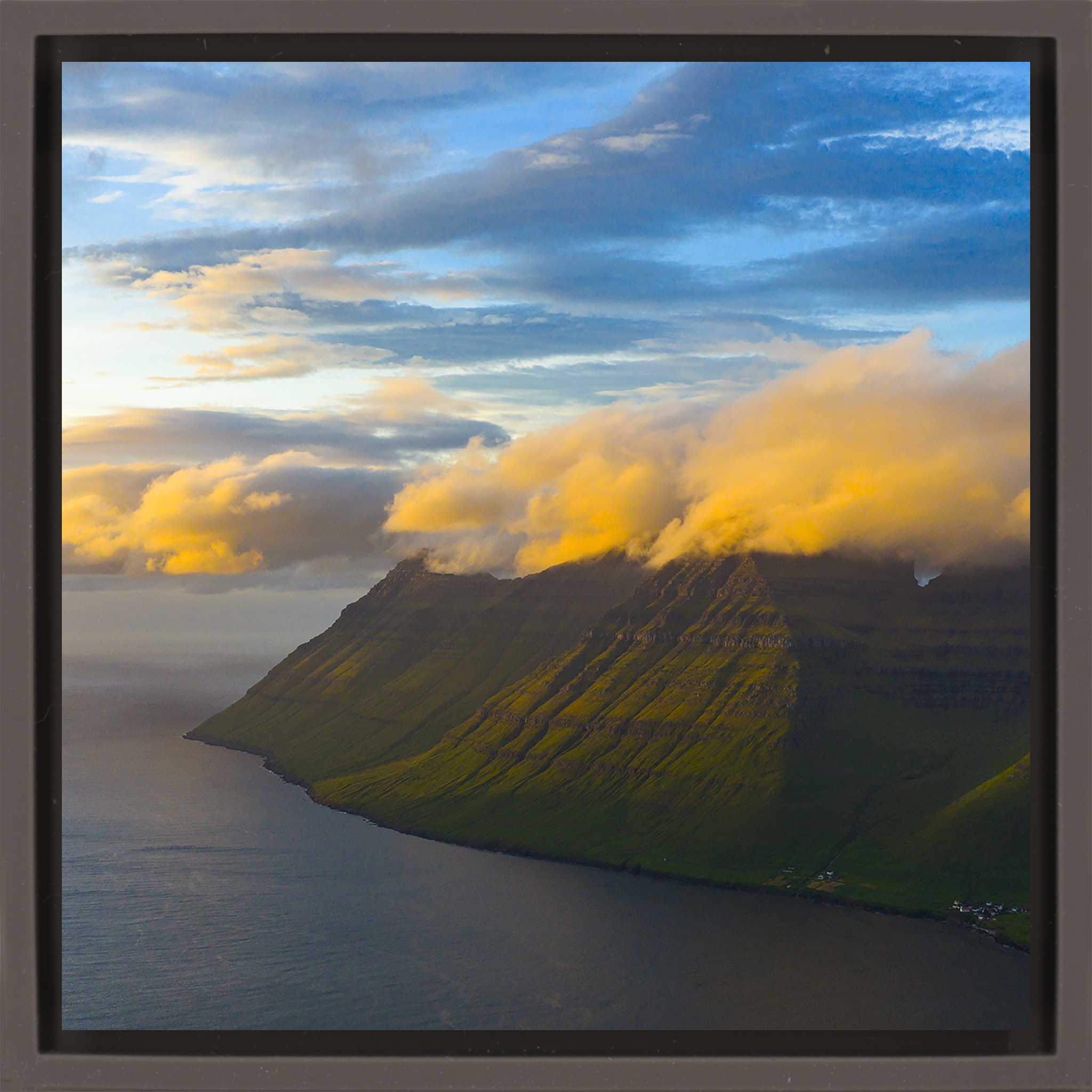 Cliffs In the Clouds- Brown Wrapp