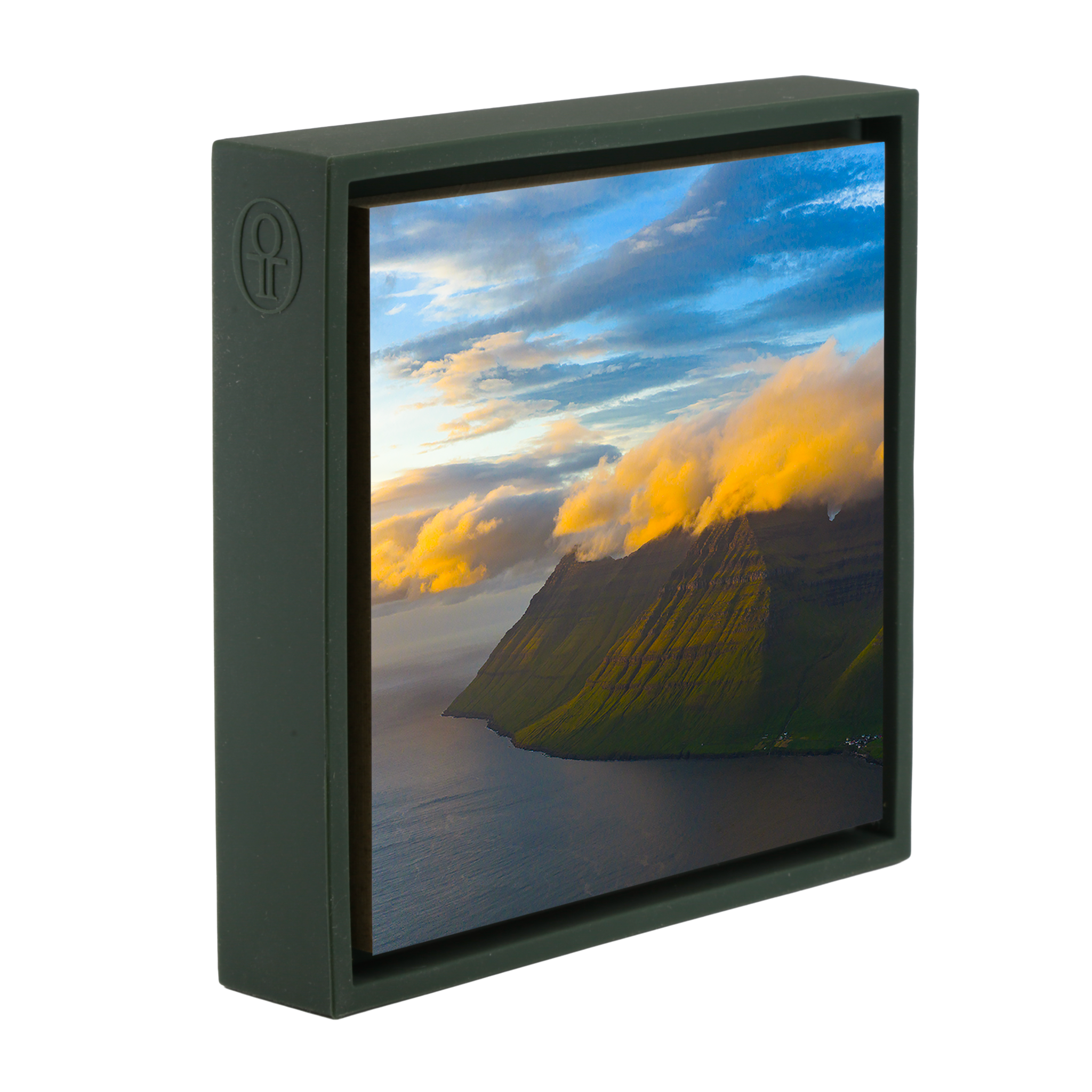 Cliffs In the Clouds- Dark Green Wrapp