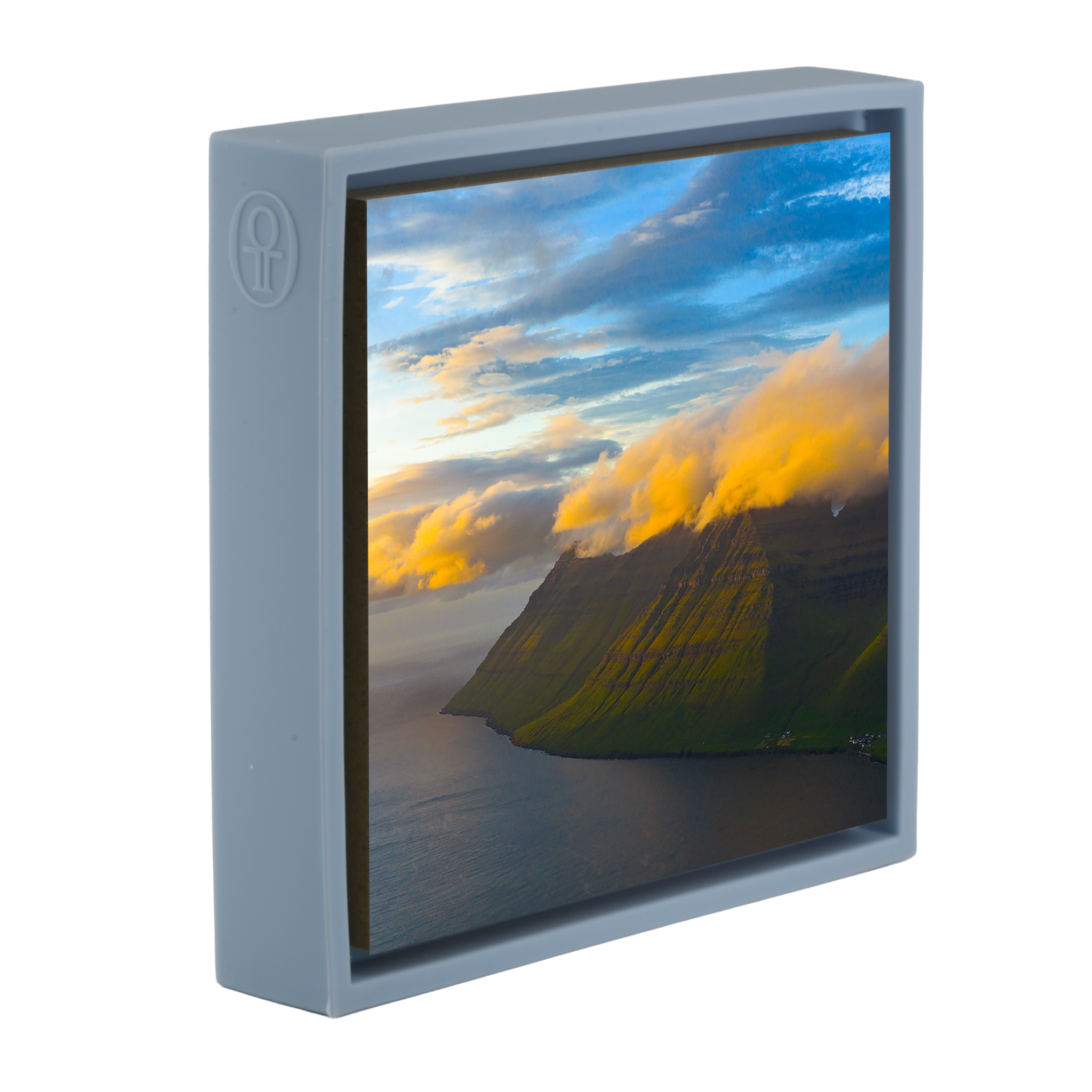 Cliffs In the Clouds- Light Blue Wrapp