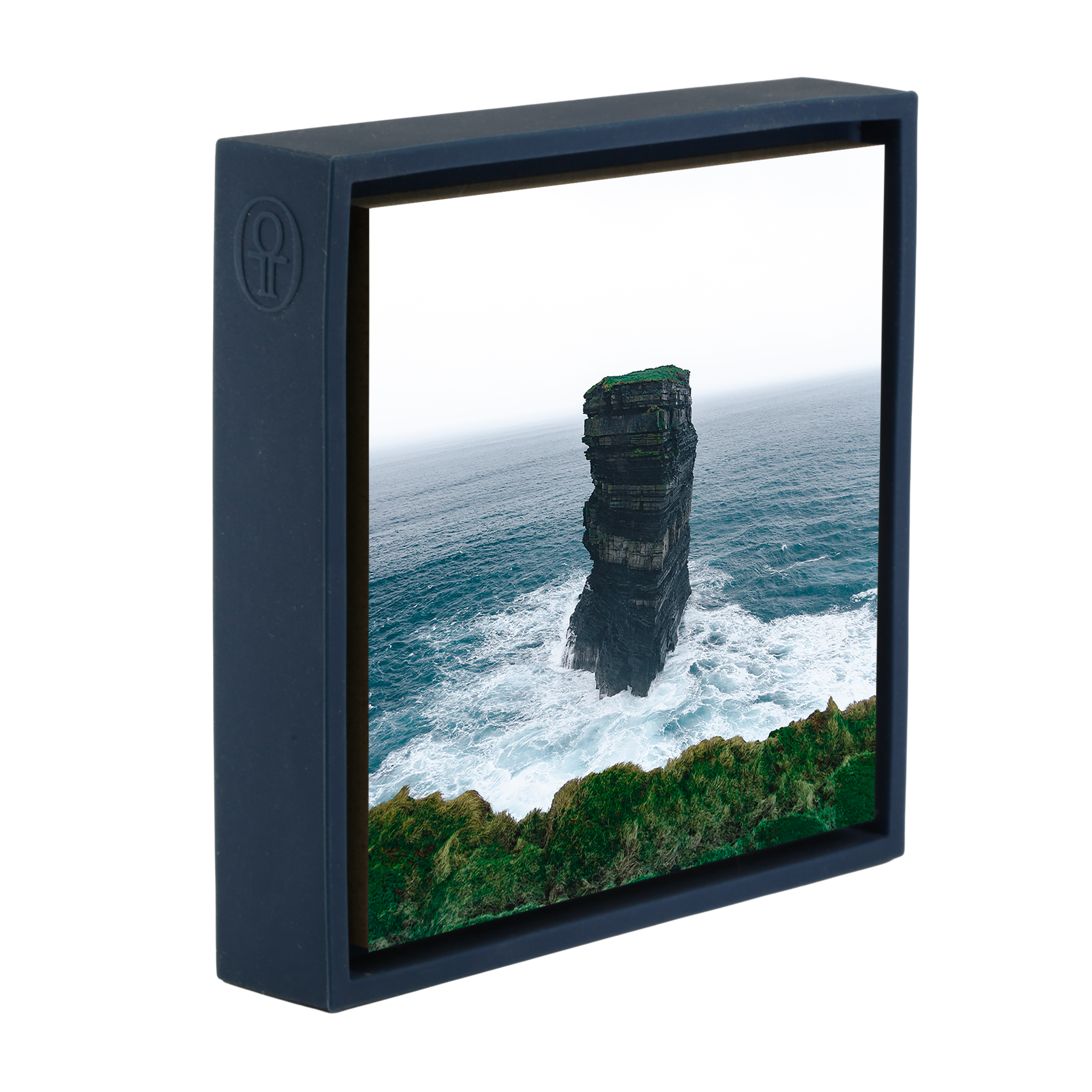 Carved by the Sea- Dark Blue Wrapp