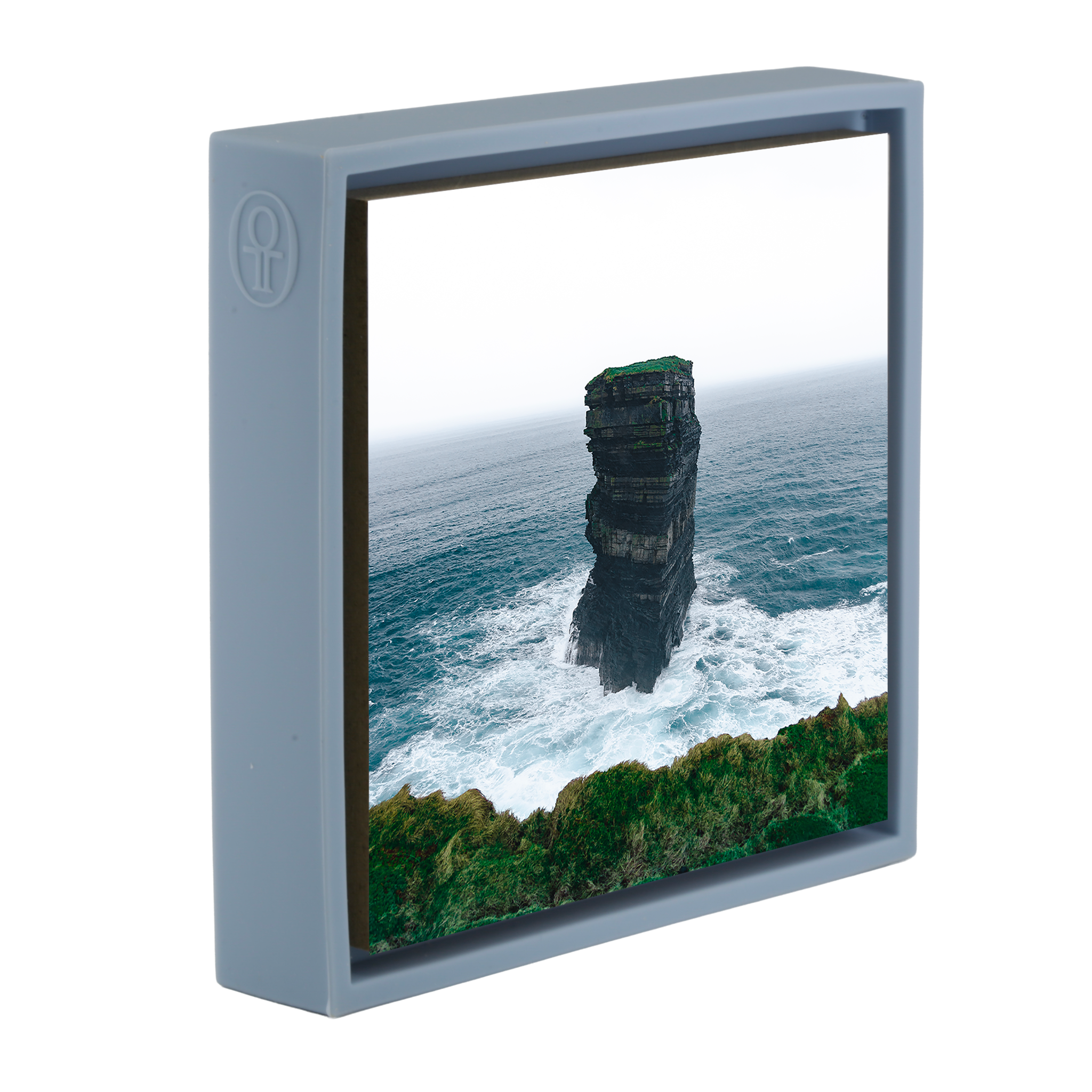 Carved by the Sea- Light Blue Wrapp