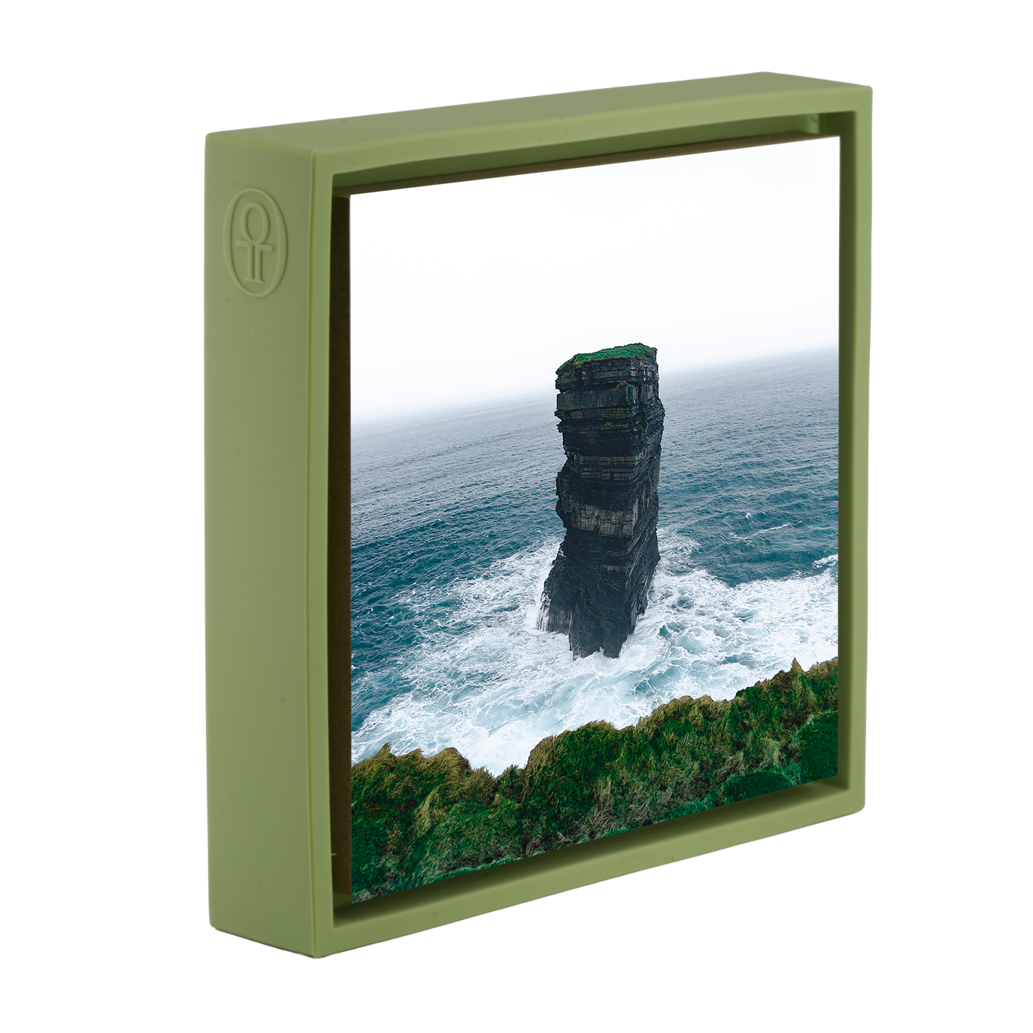 Carved by the Sea- Light Green Wrapp