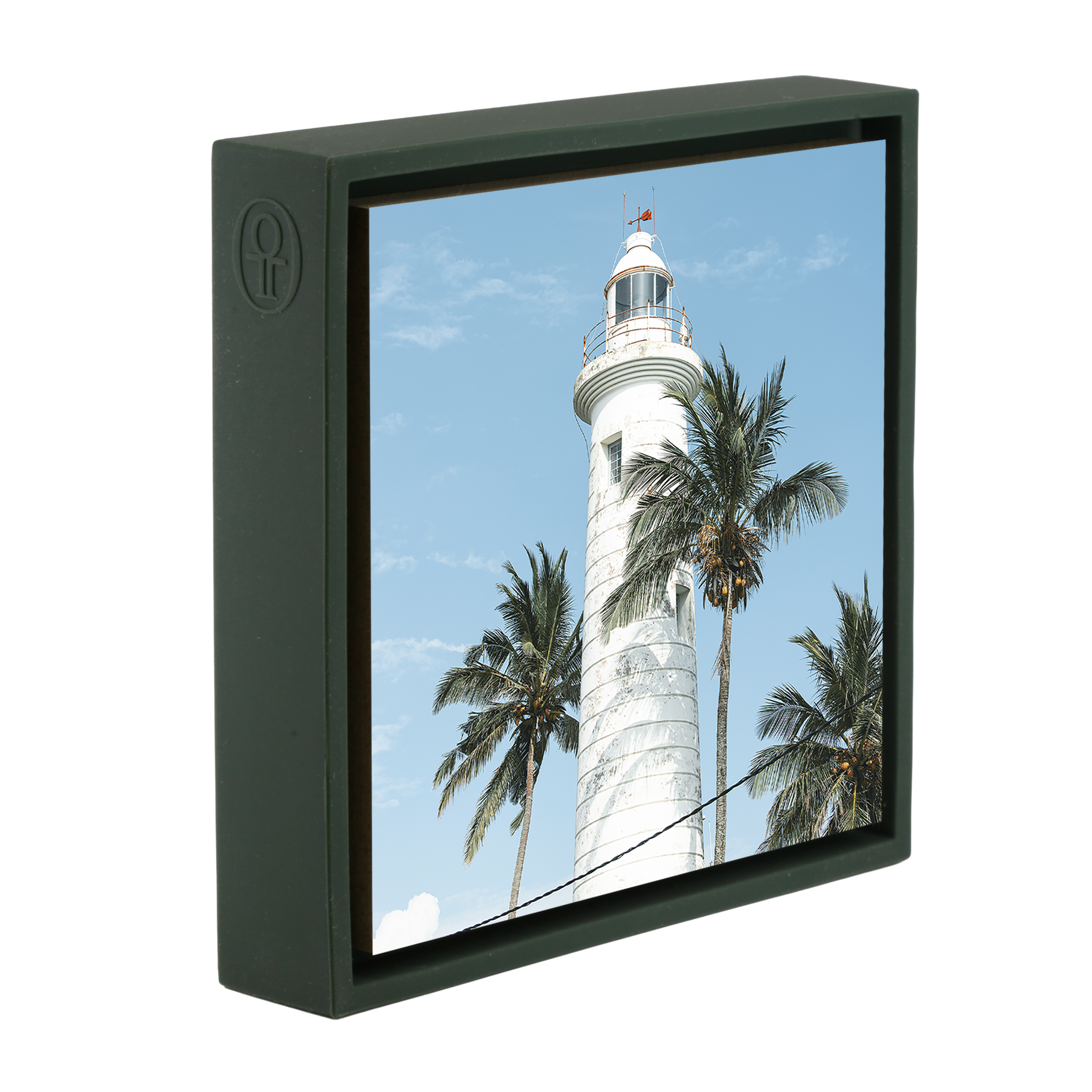 Galle Lighthouse- Dark Green Wrapp