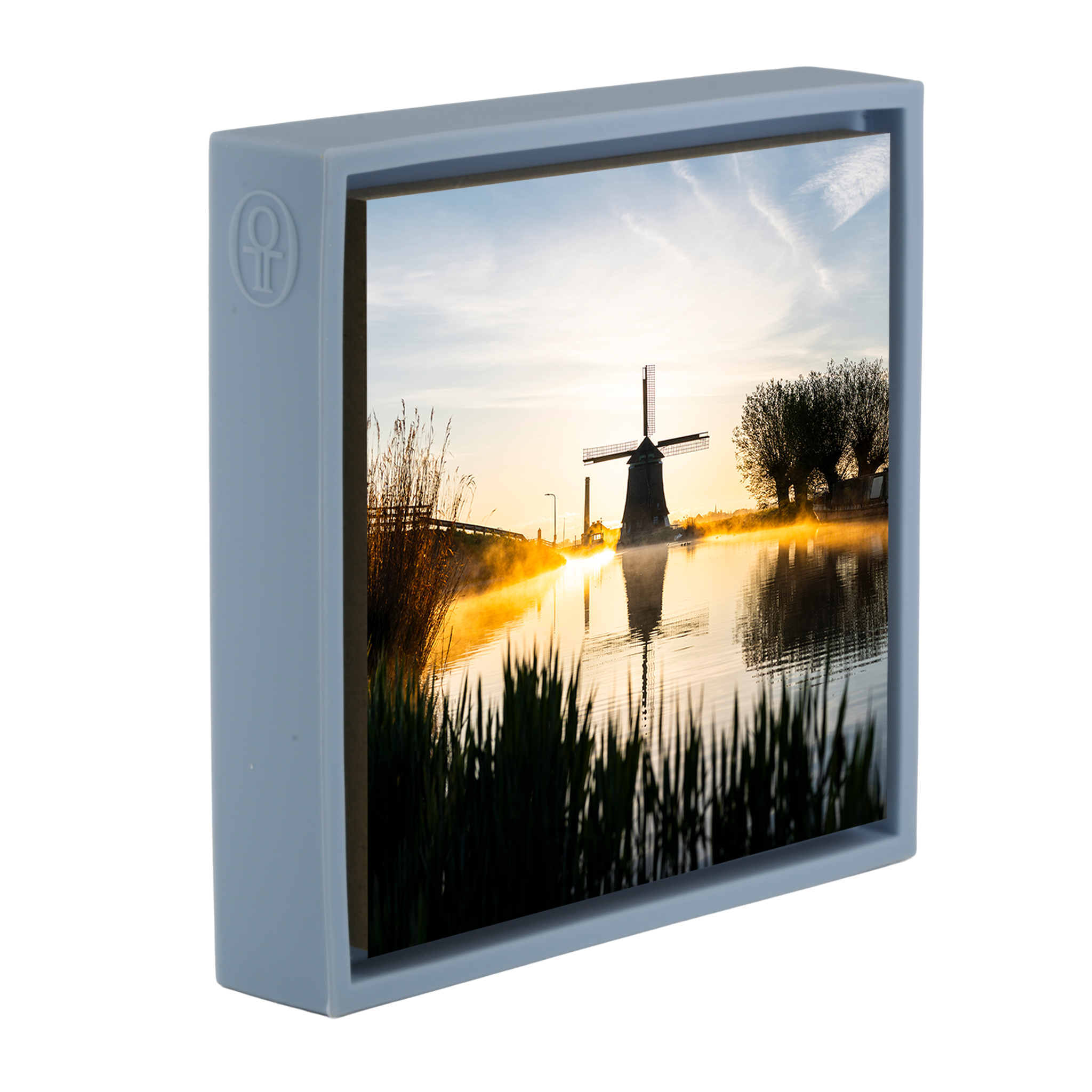 Dawn over the Polder - Lichtblauwe Wrapp