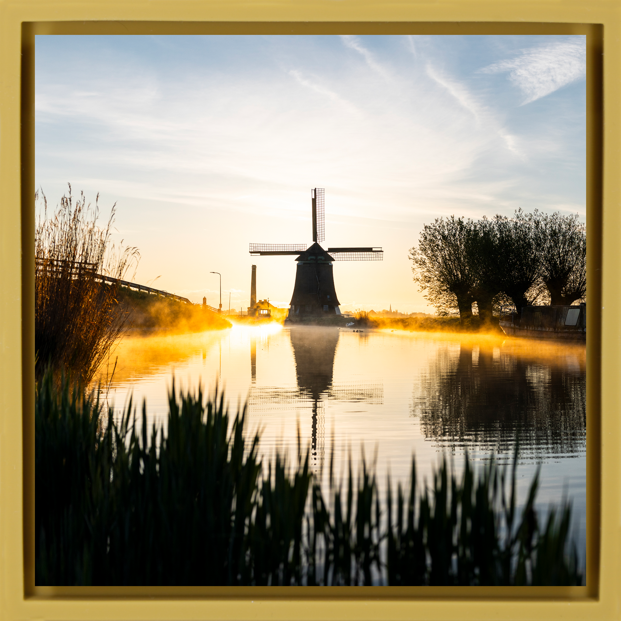 Dawn over the Polder - Okergele Wrapp