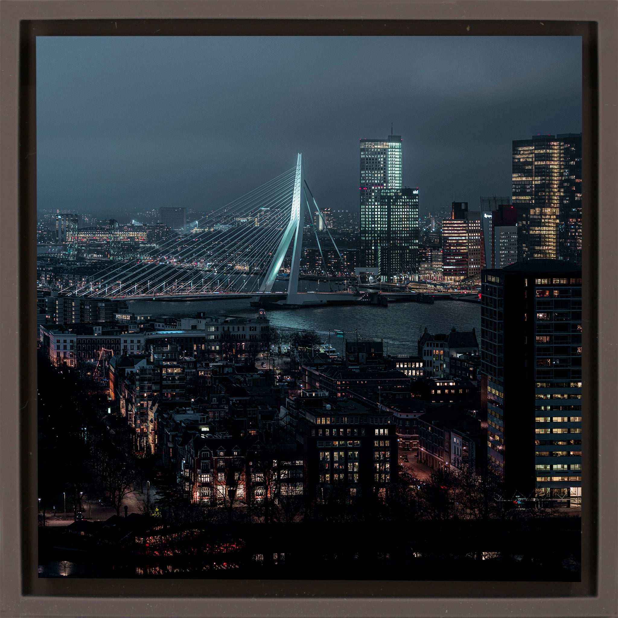 Midnight in Rotterdam- Brown Wrapp