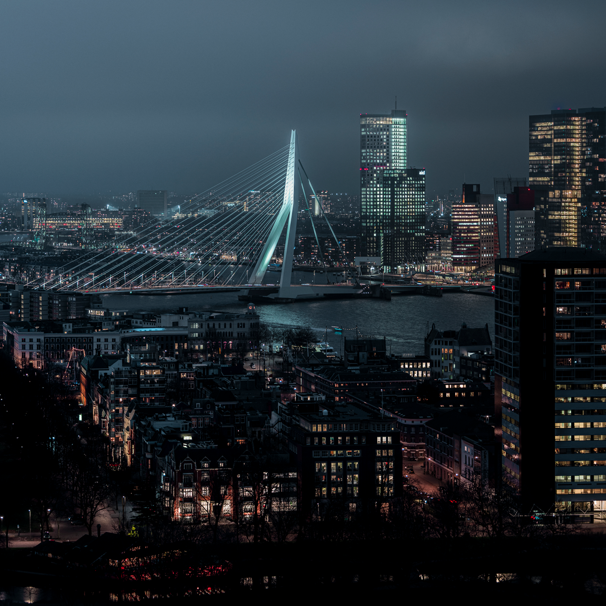Midnight in Rotterdam- Collection: The Netherlands