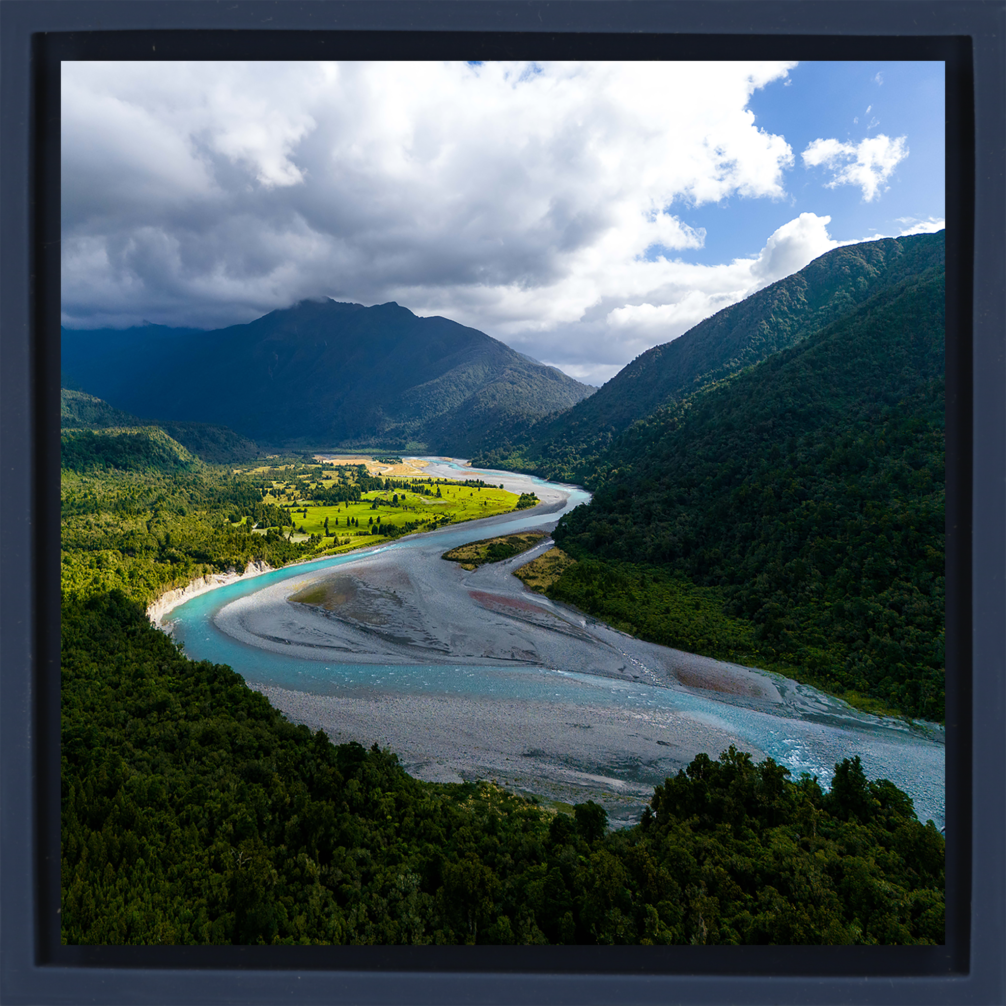 Where the River Wanders- Dark Blue Wrapp