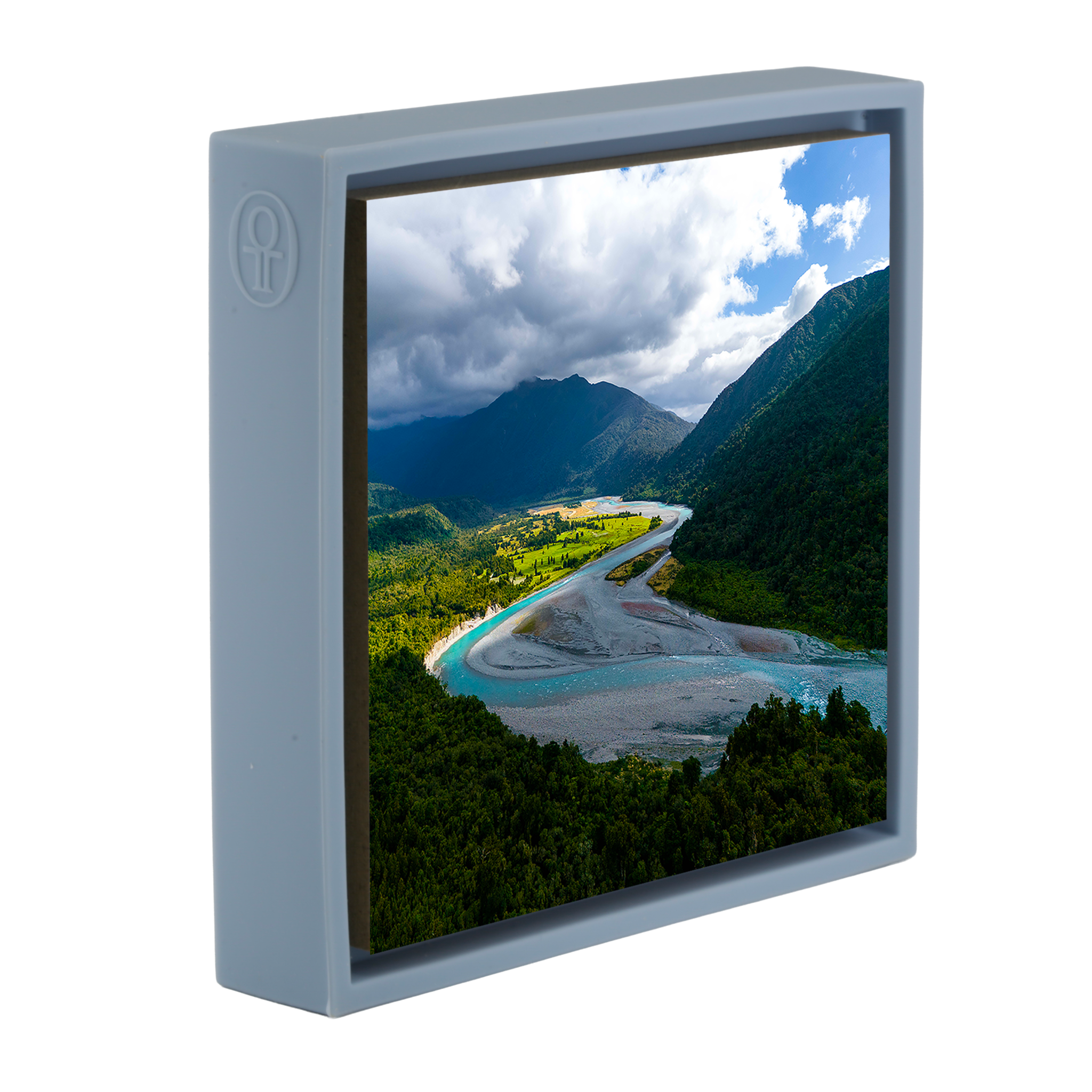 Where the River Wanders- Light Blue Wrapp