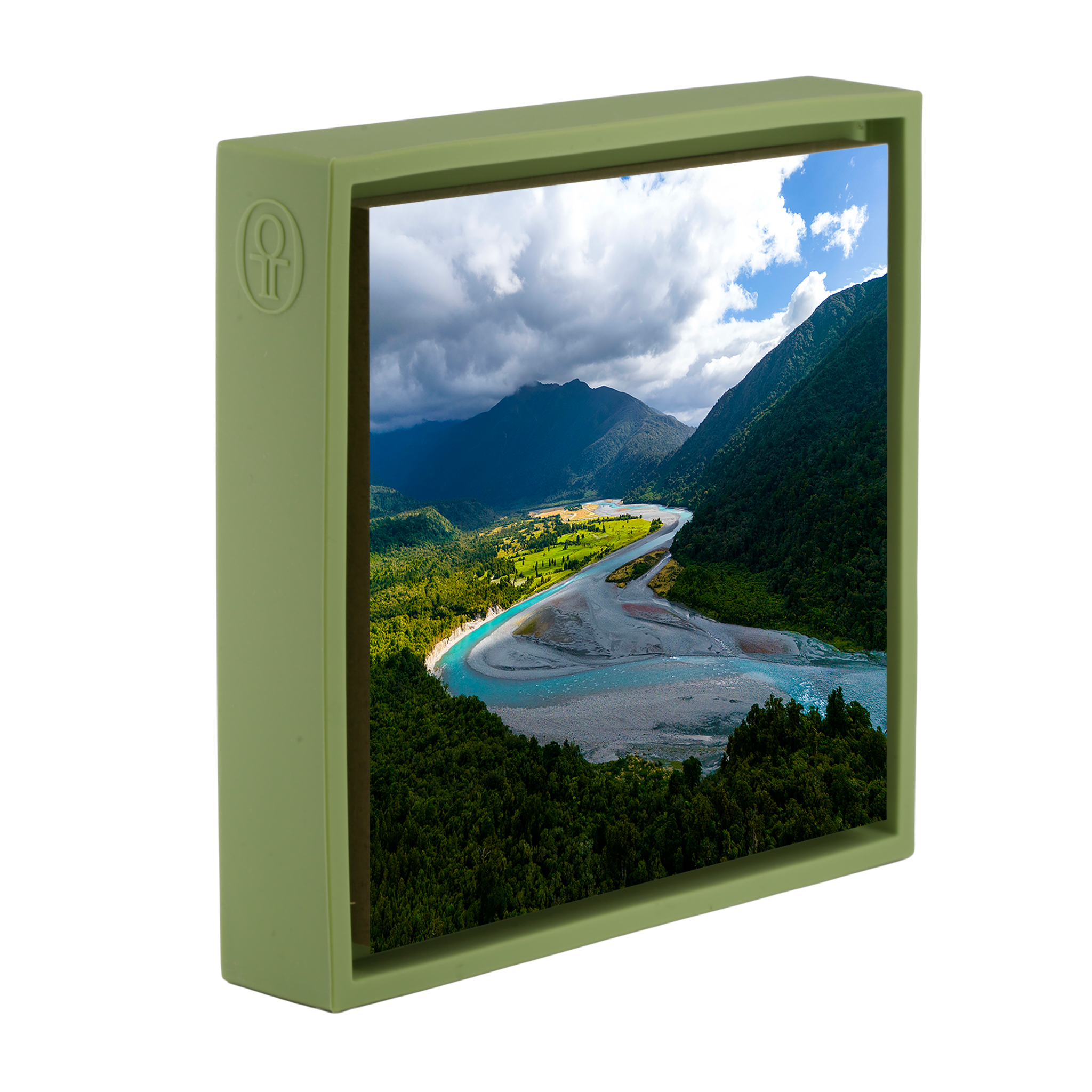 Where the River Wanders- Light Green Wrapp