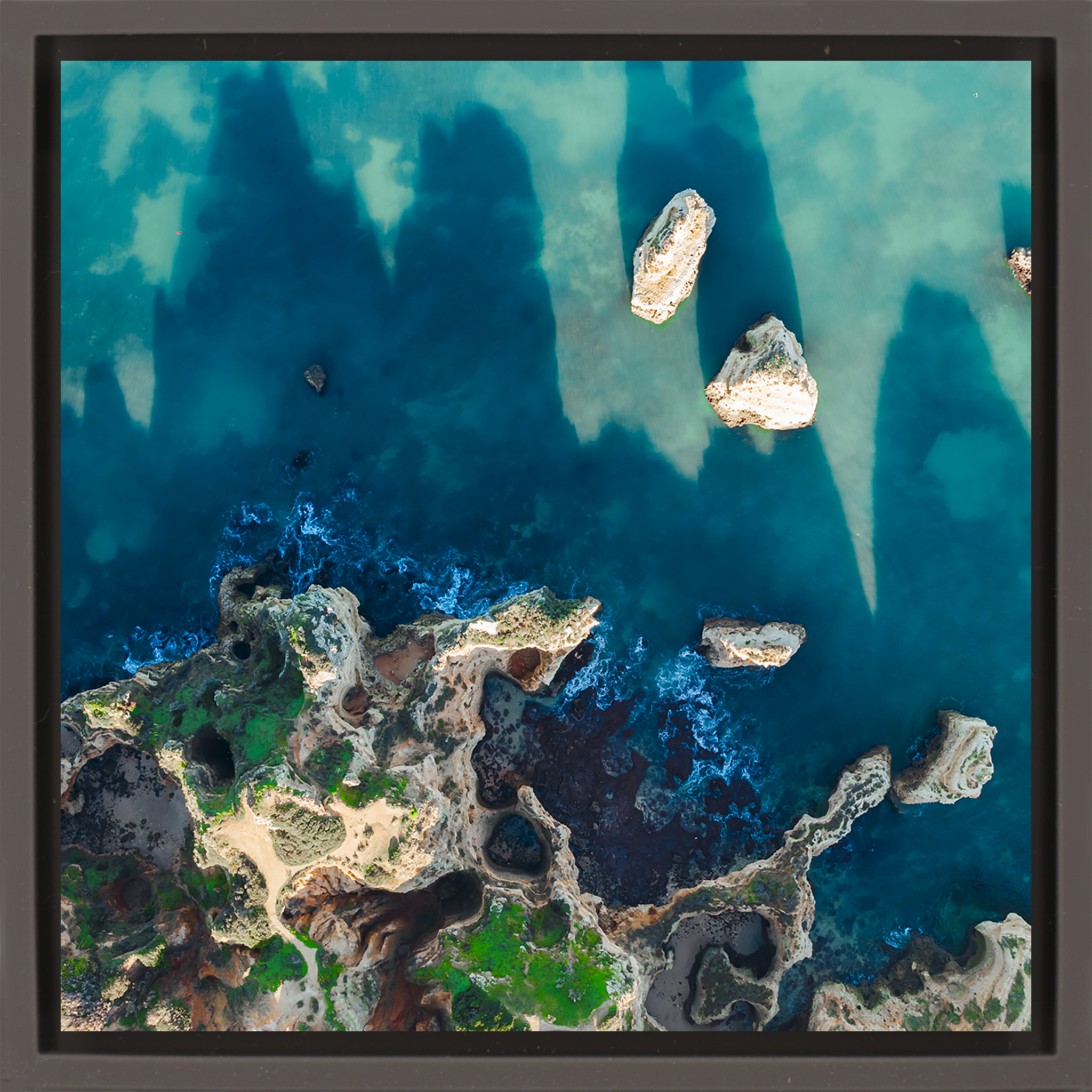 The Algarve from Above- Brown Wrapp