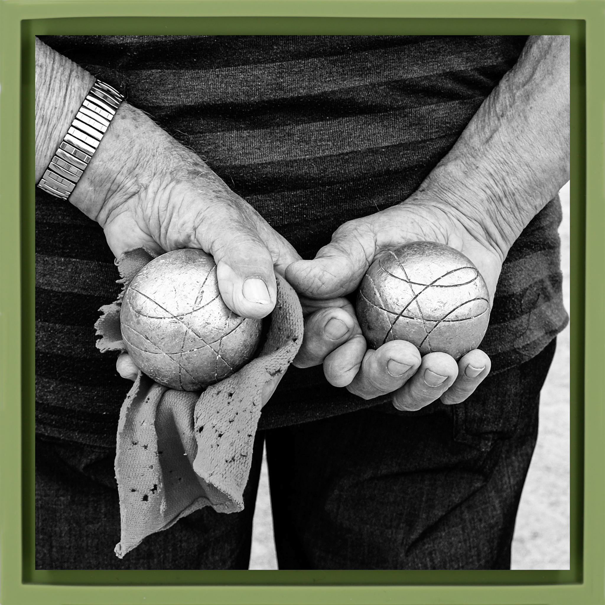 Steel and Stillness - Light Green Wrapp