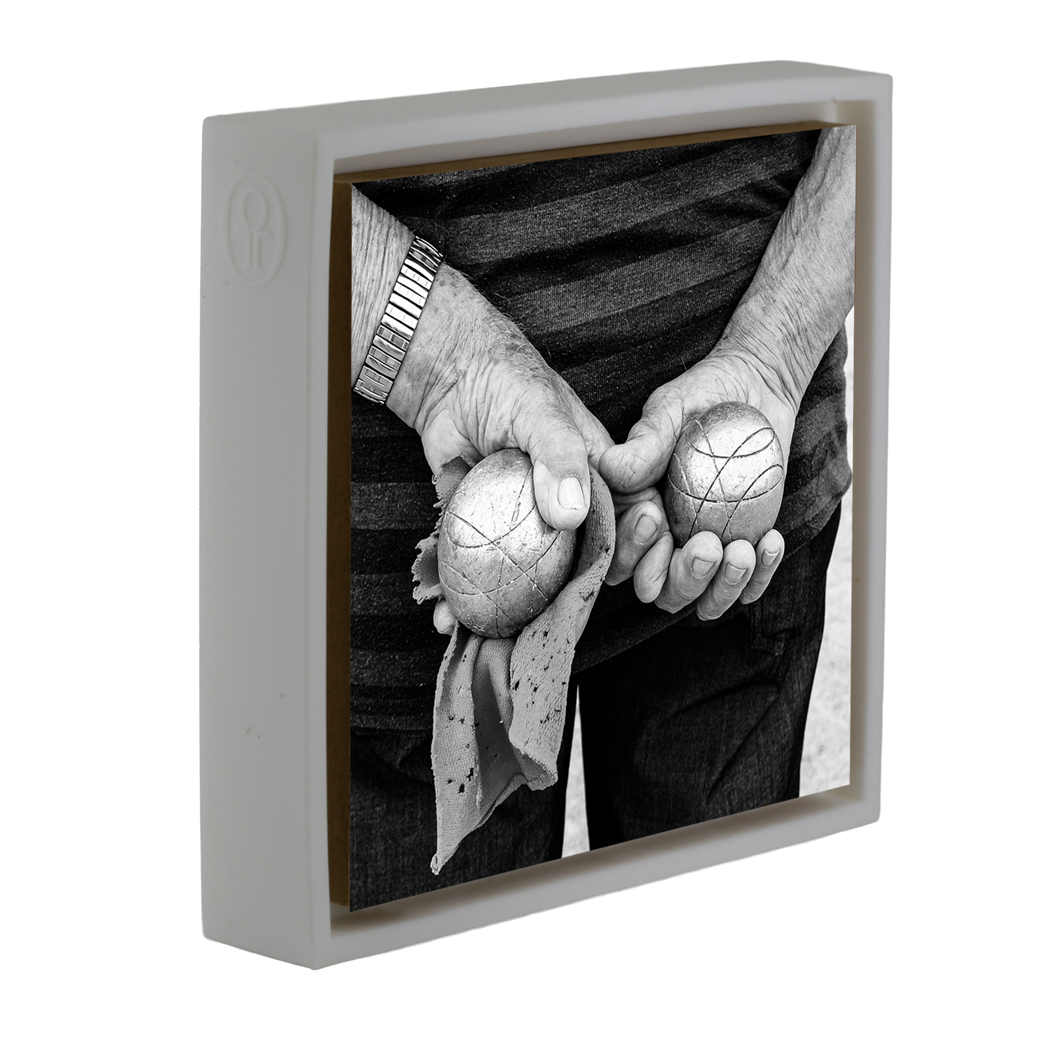 Steel and Stillness - White Wrapp