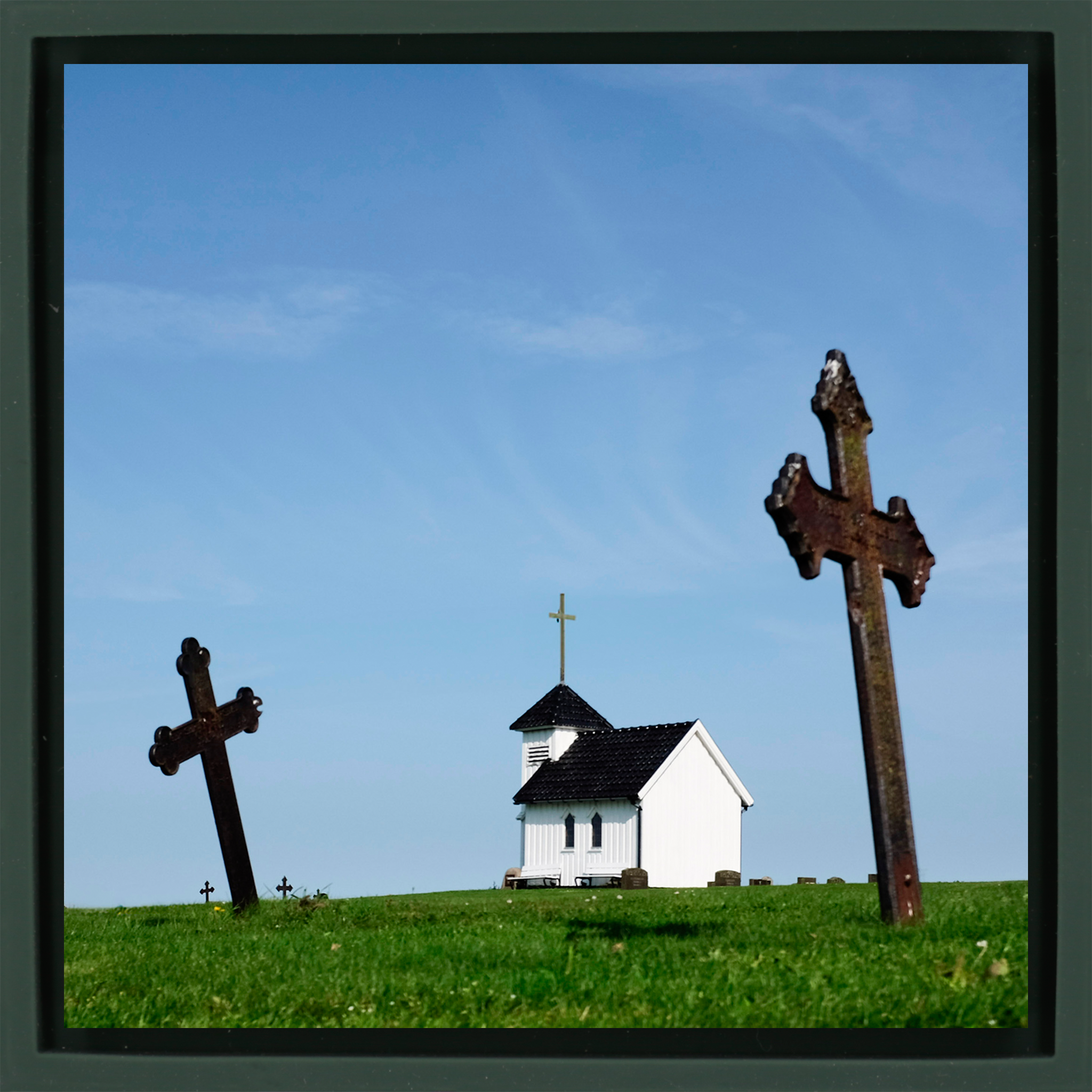 The Old Cemetery - Donkergroene Wrapp