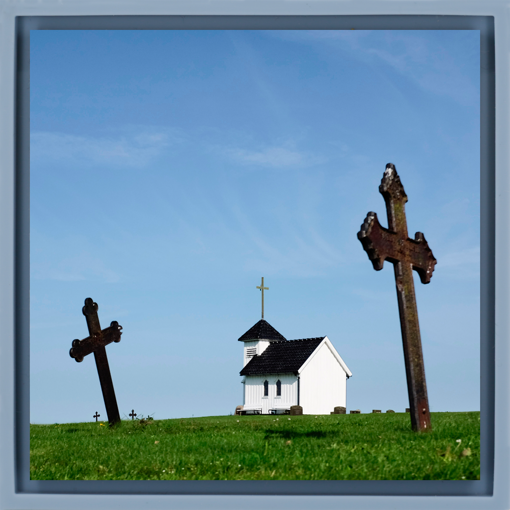 The Old Cemetery - Lichtblauwe Wrapp
