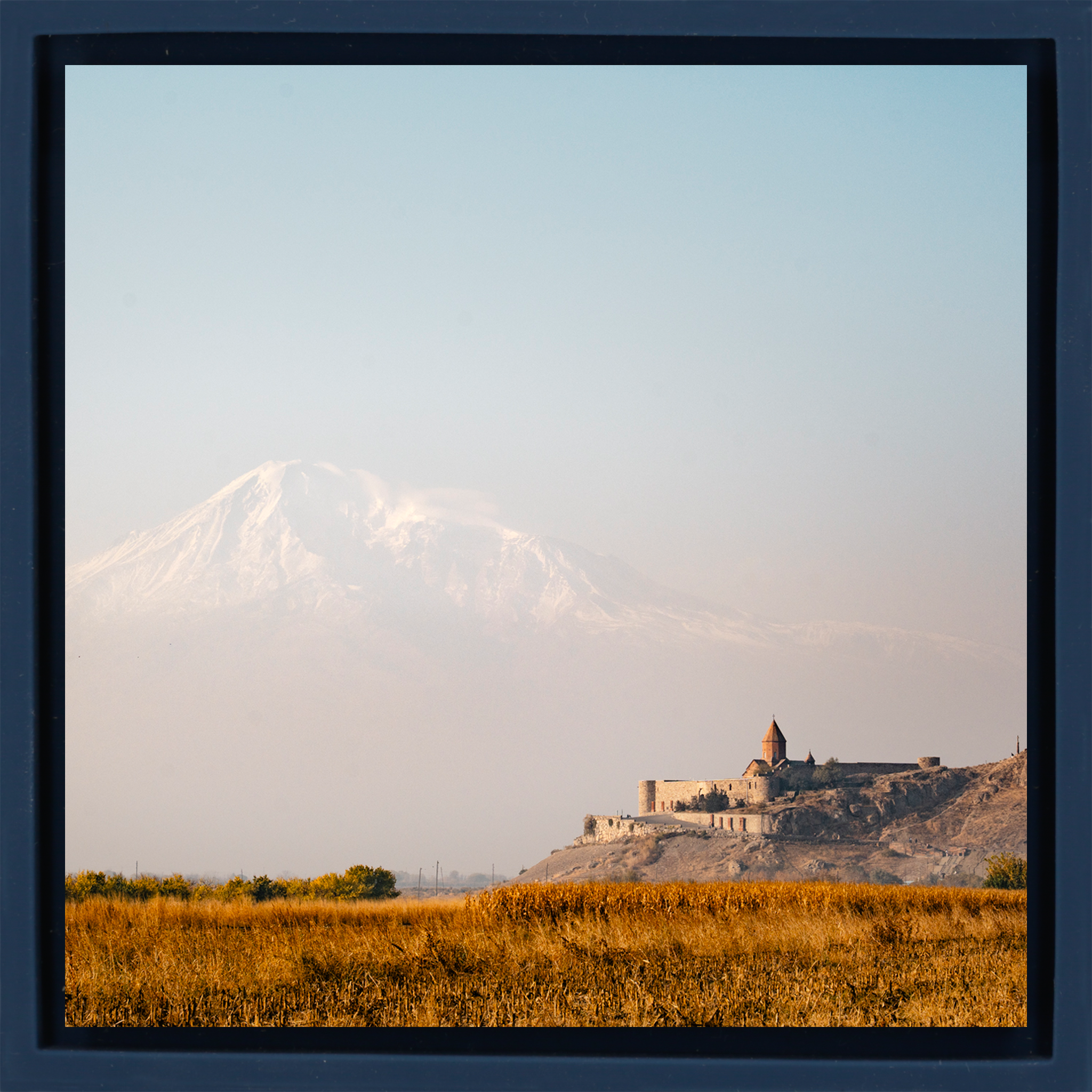 View on Ararat- Dark Blue Wrapp
