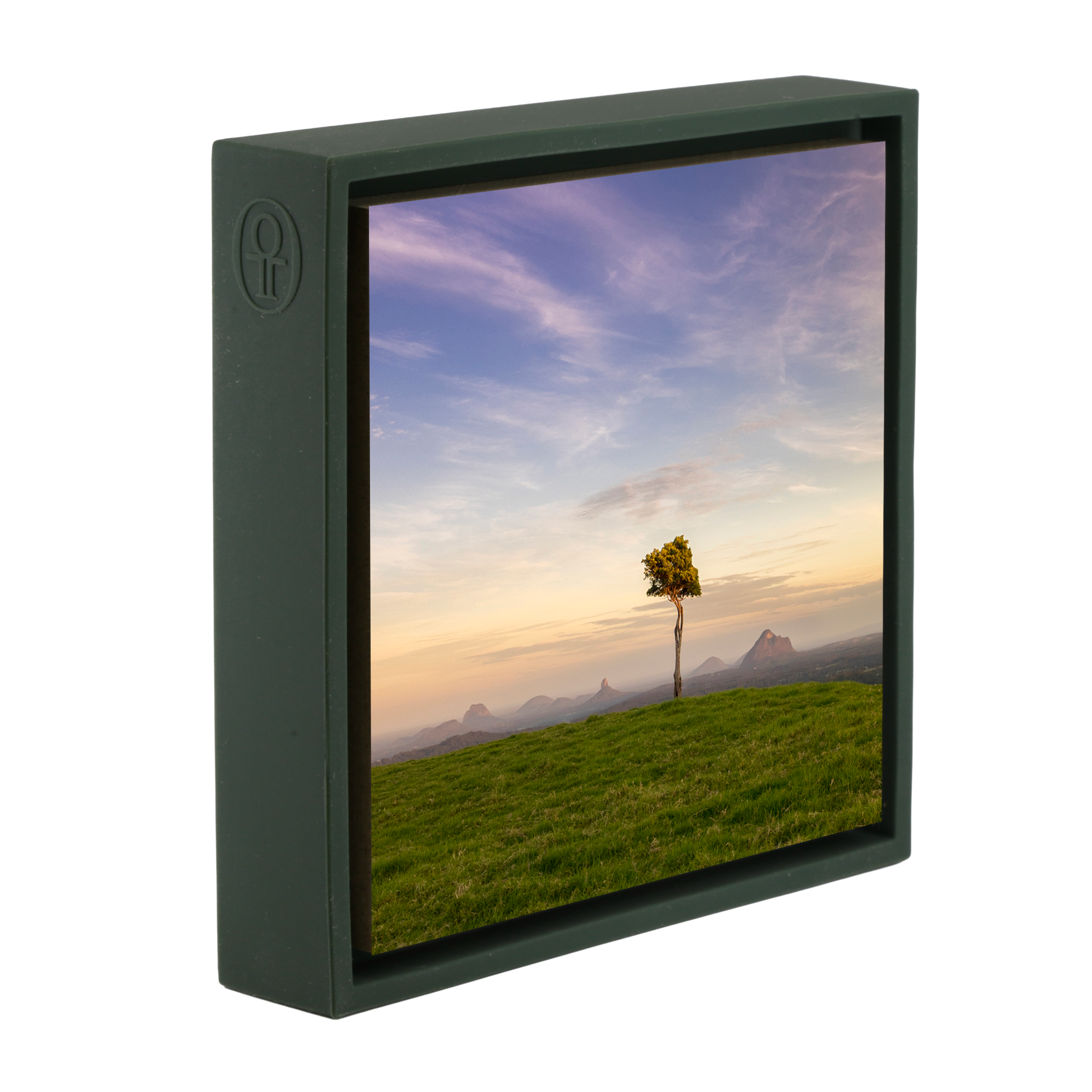 Ancient Landscape- Dark Green Wrapp