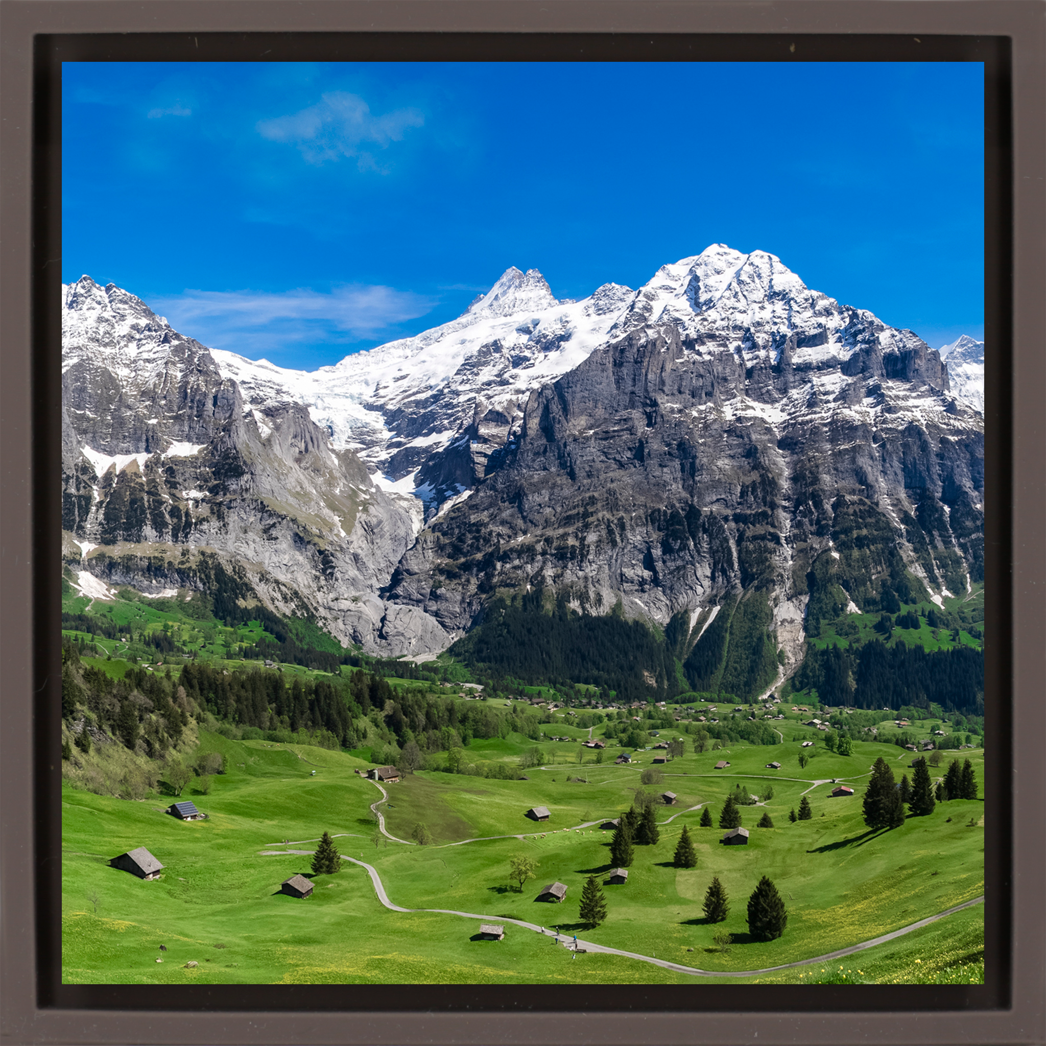 Swiss Alps- Brown Wrapp