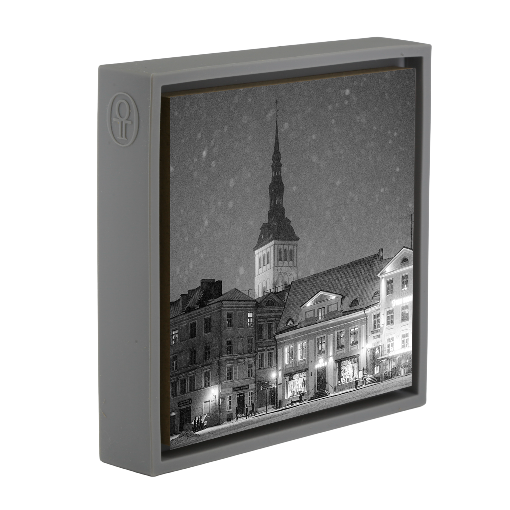 Tallinn Snowy Evening- Grey Wrapp