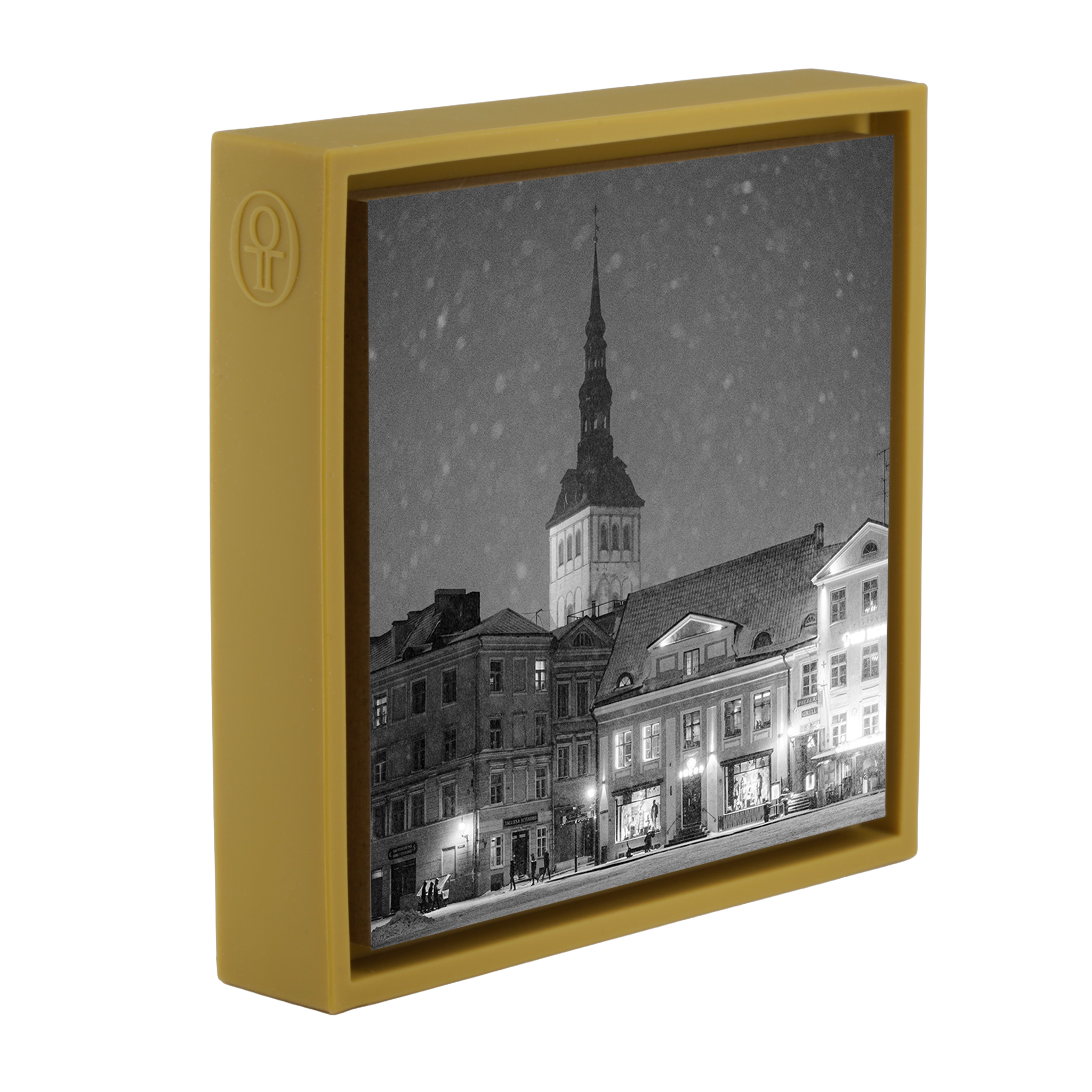 Tallinn Snowy Evening- Ochre Wrapp