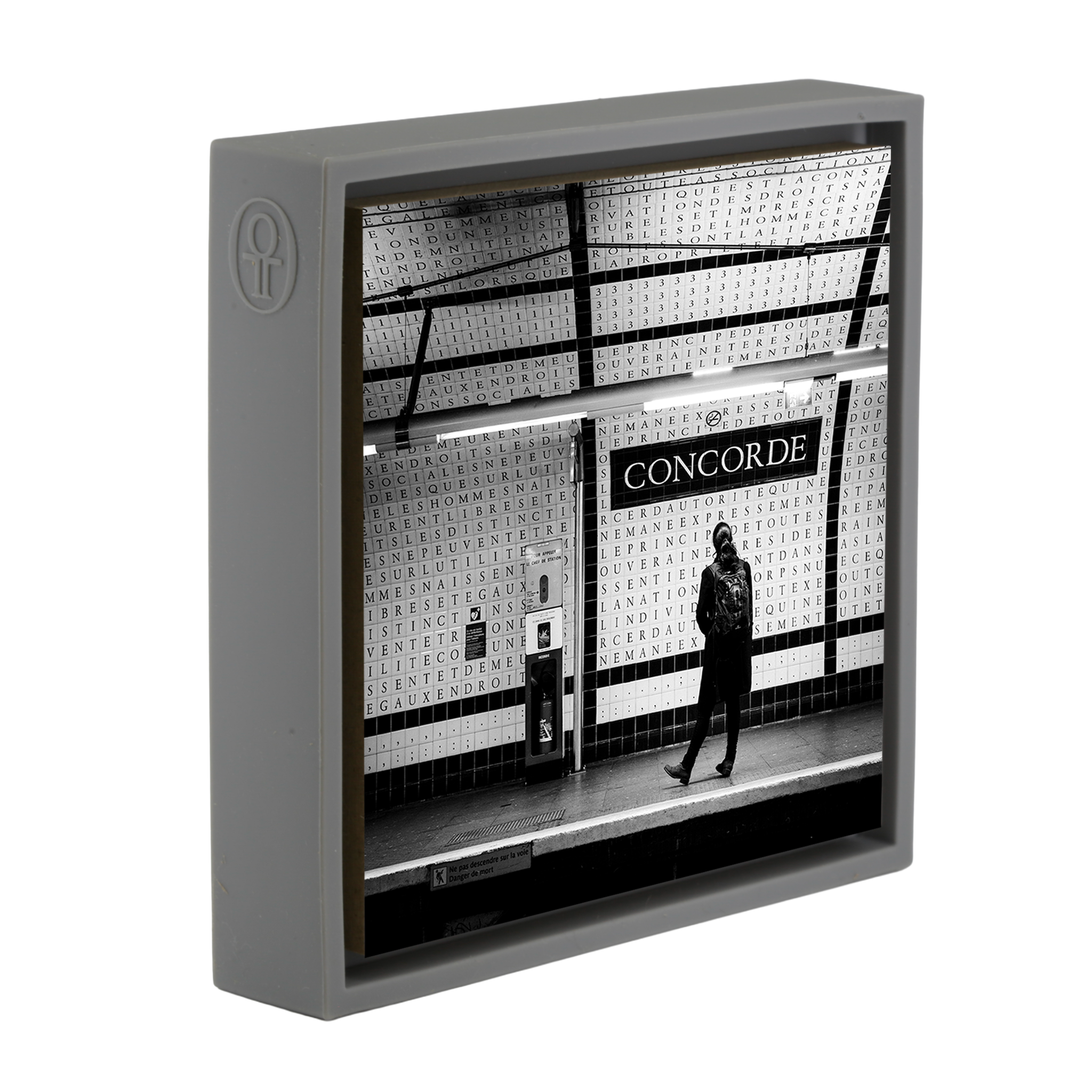 Paris Metro- Grey Wrapp
