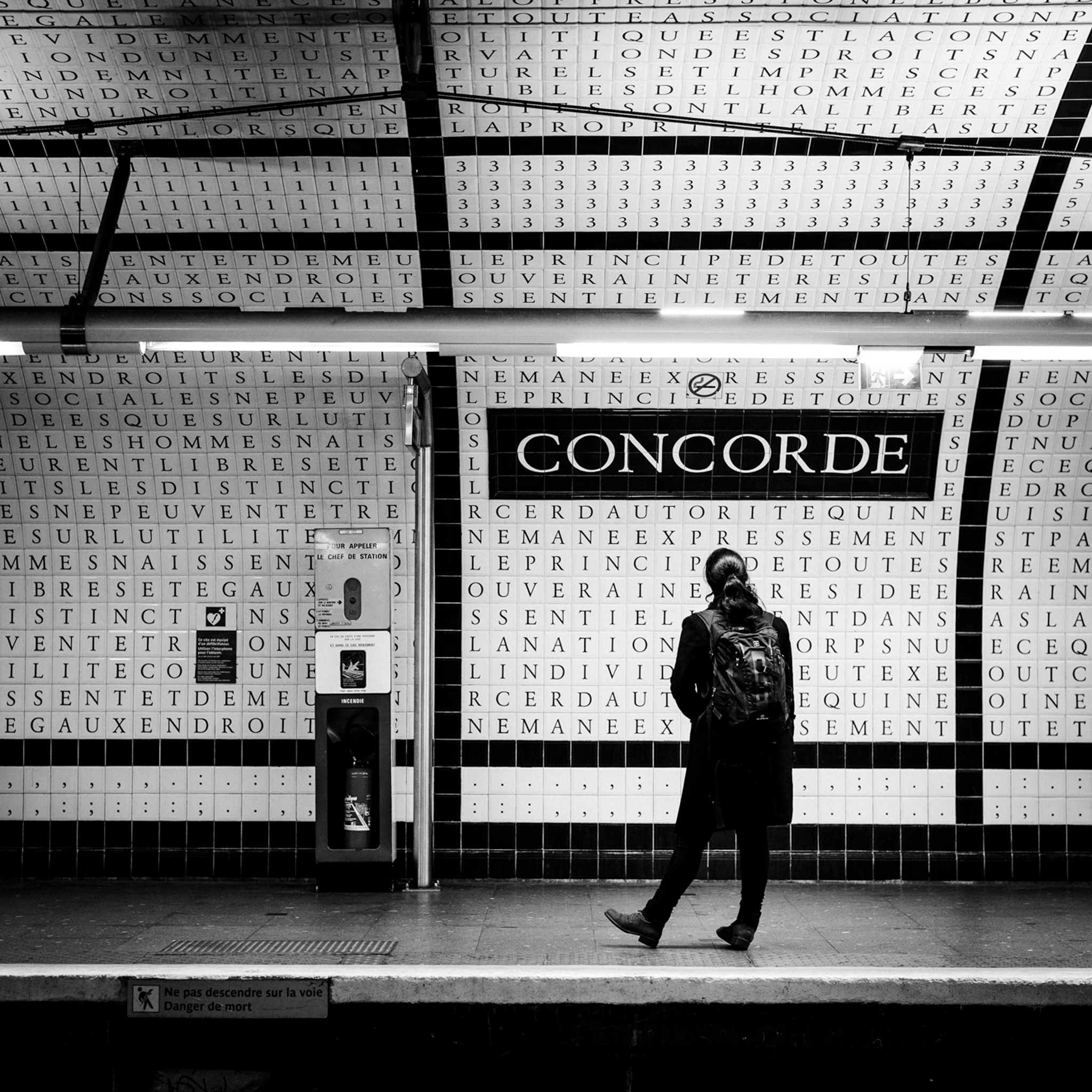 Parijse metro - Collectie: Frankrijk