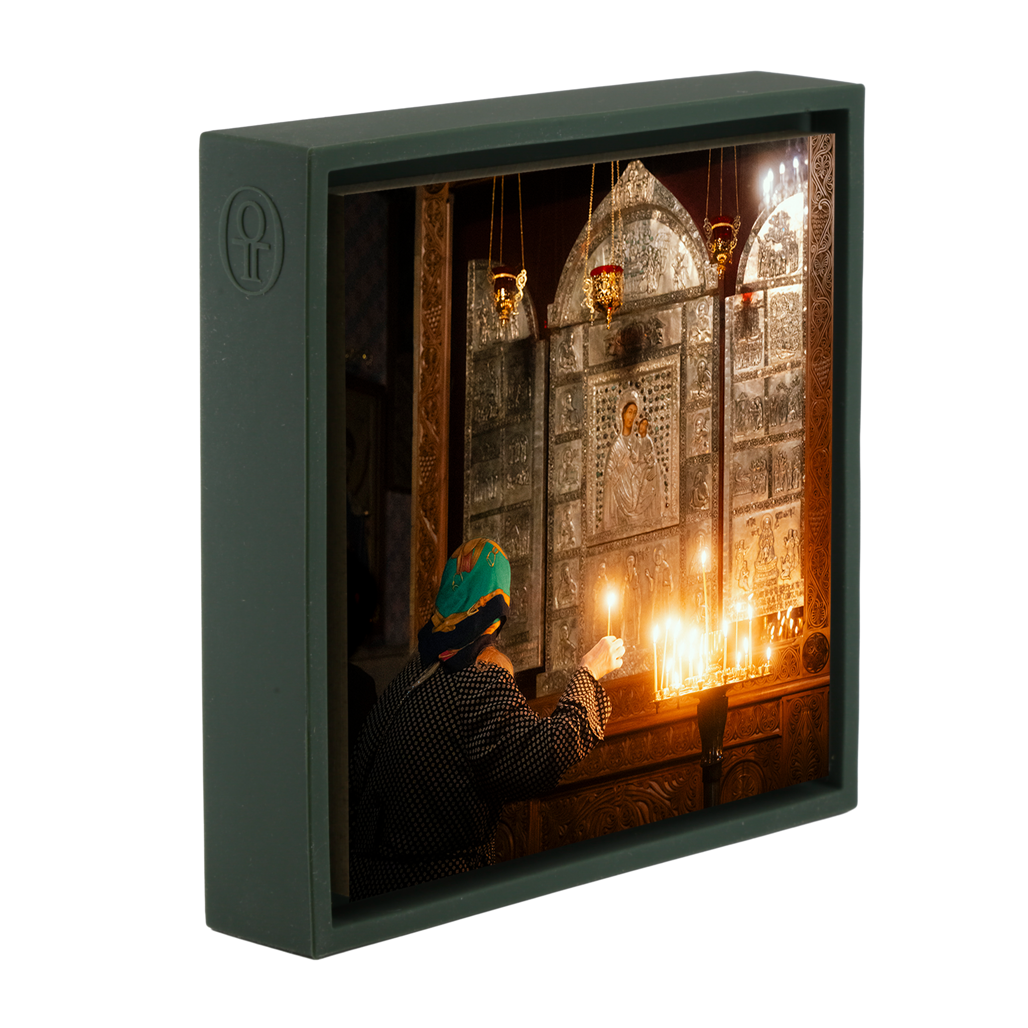 Light a Candle- Dark Green Wrapp