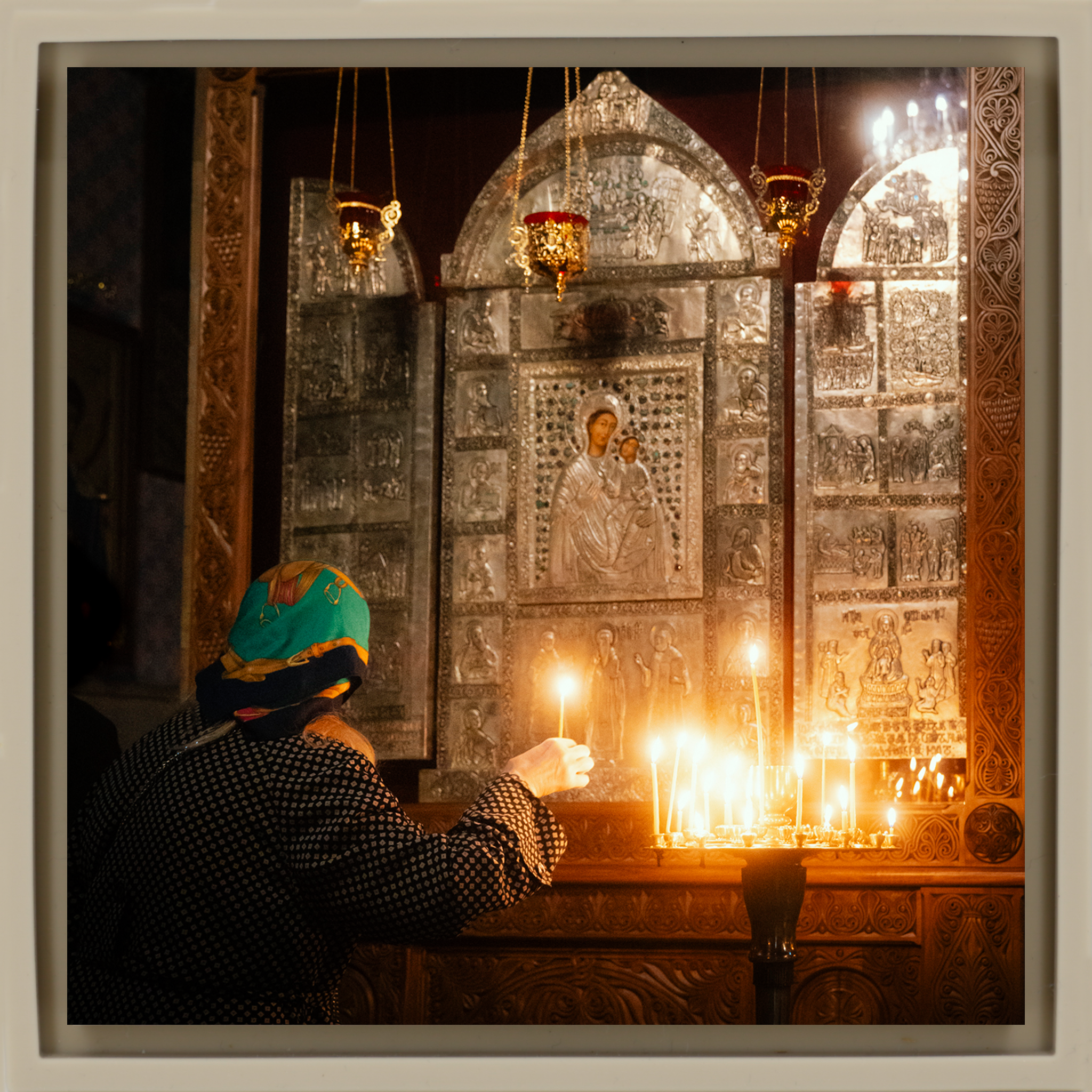 Light a Candle - Zandkleurige Wrapp